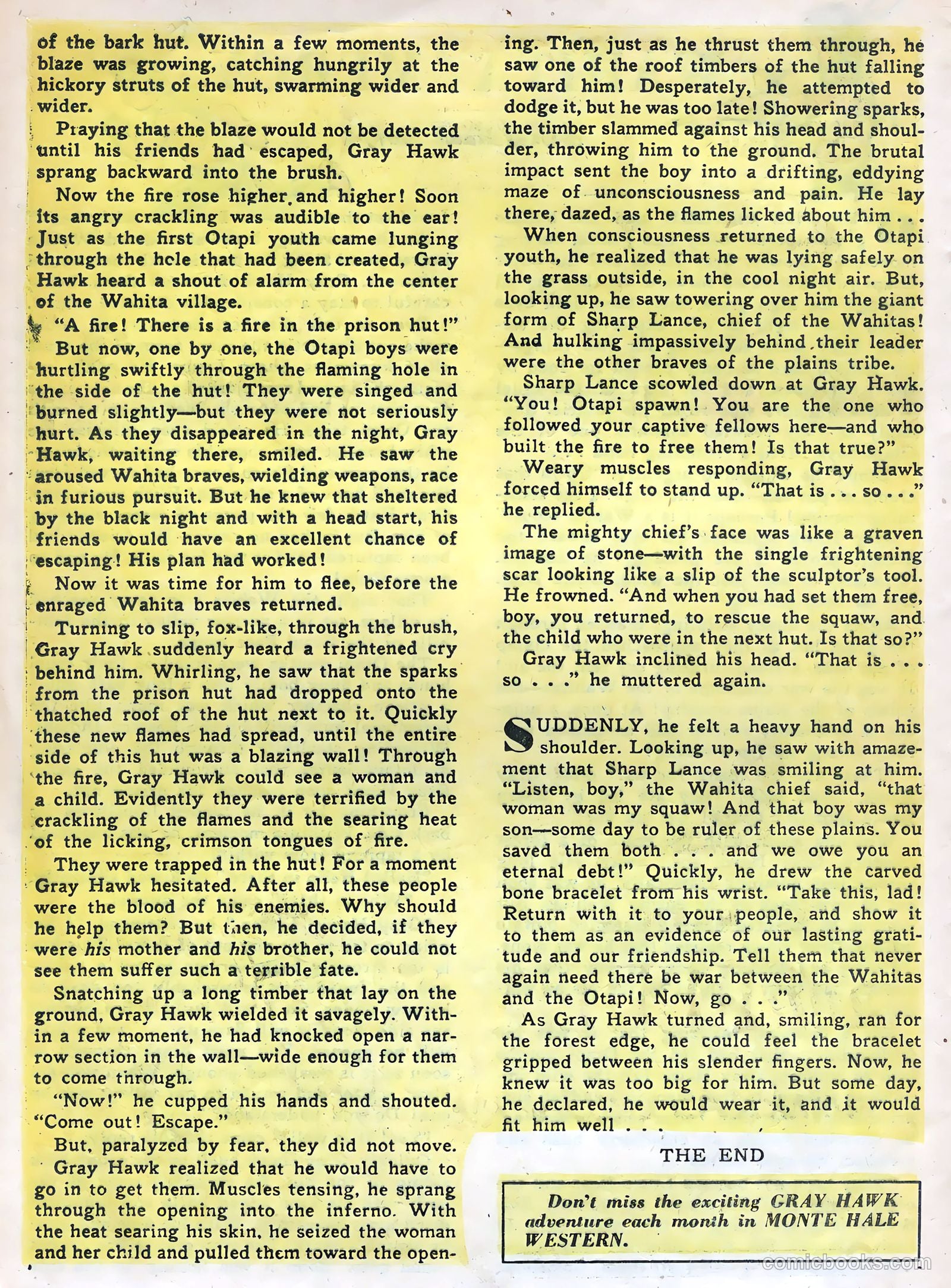 Monte Hale Western #84 (1955) — page 24 of 36