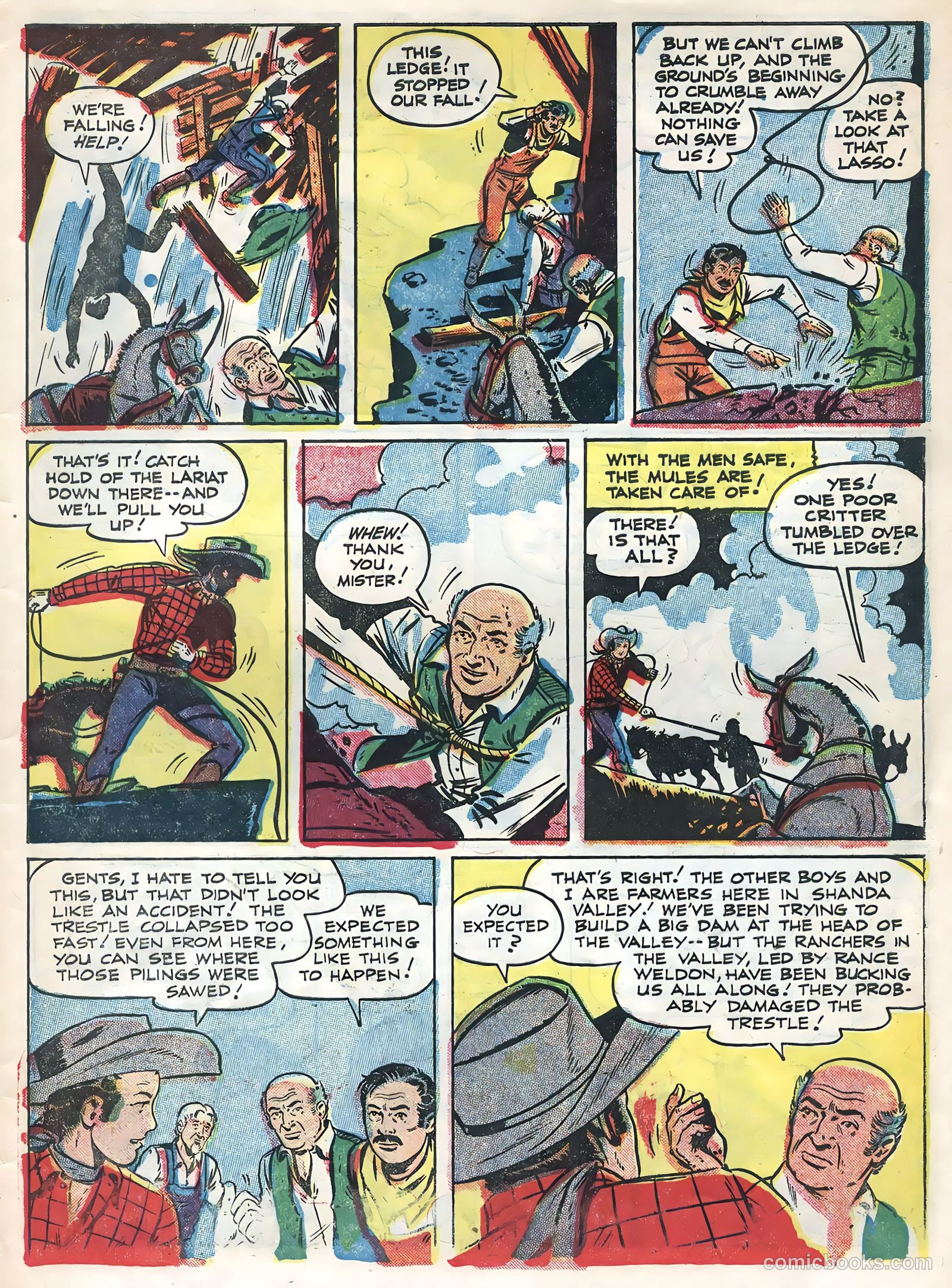Monte Hale Western #84 (1955) — page 29 of 36