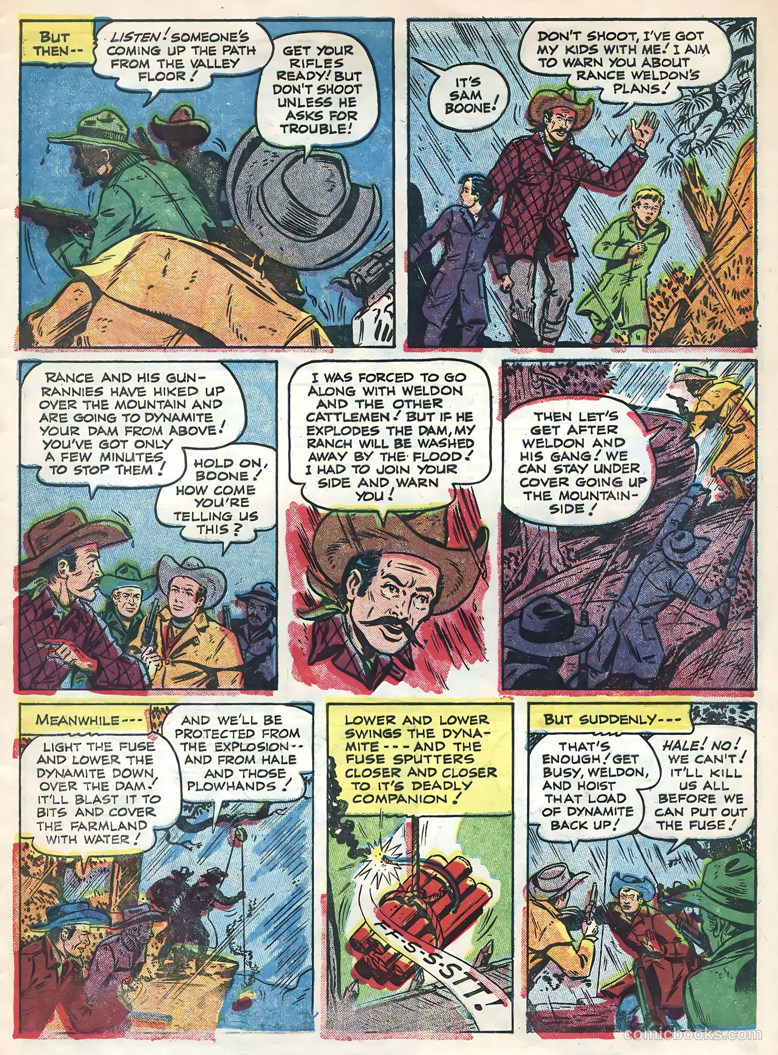 Monte Hale Western #84 (1955) — page 33 of 36