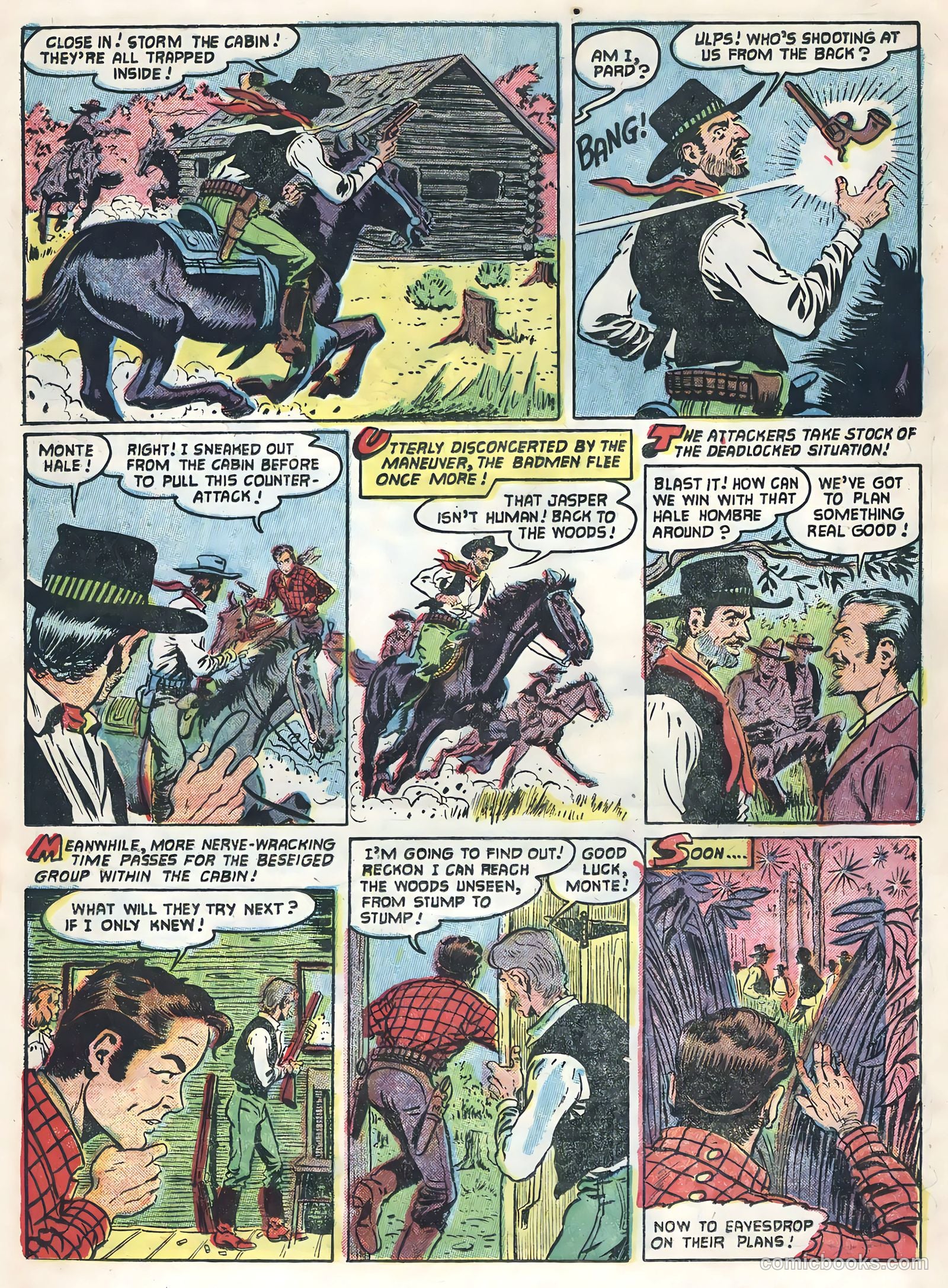 Monte Hale Western #85 (1955) — page 20 of 36