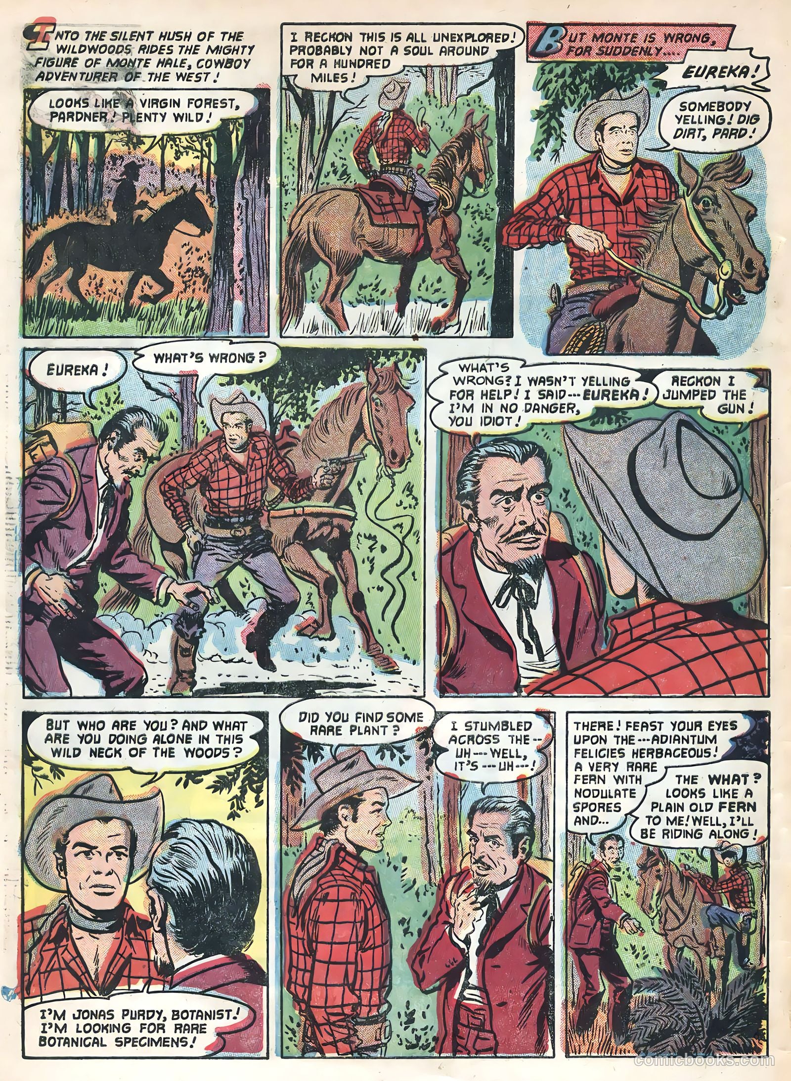 Monte Hale Western #85 (1955) — page 4 of 36