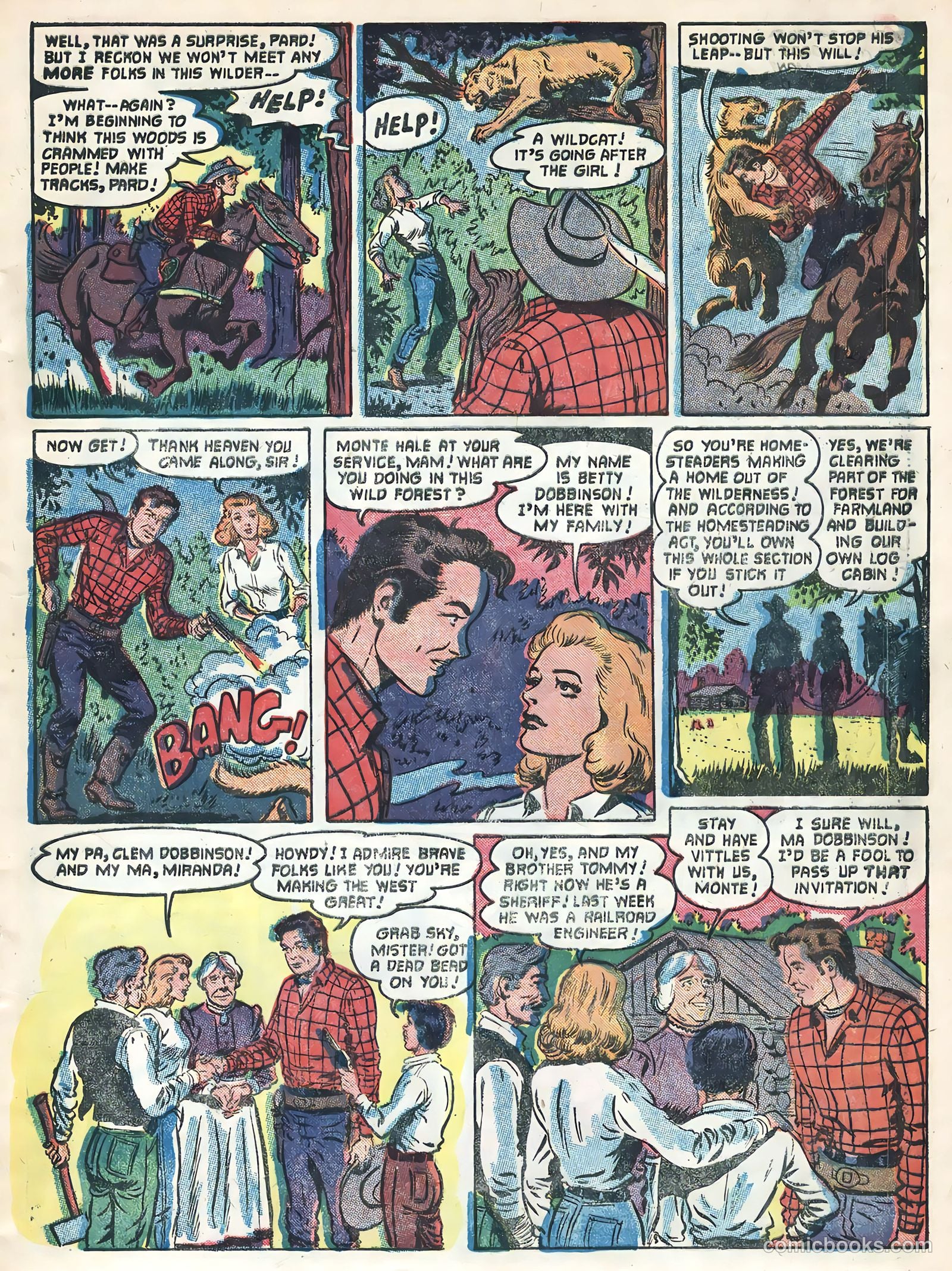 Monte Hale Western #85 (1955) — page 5 of 36