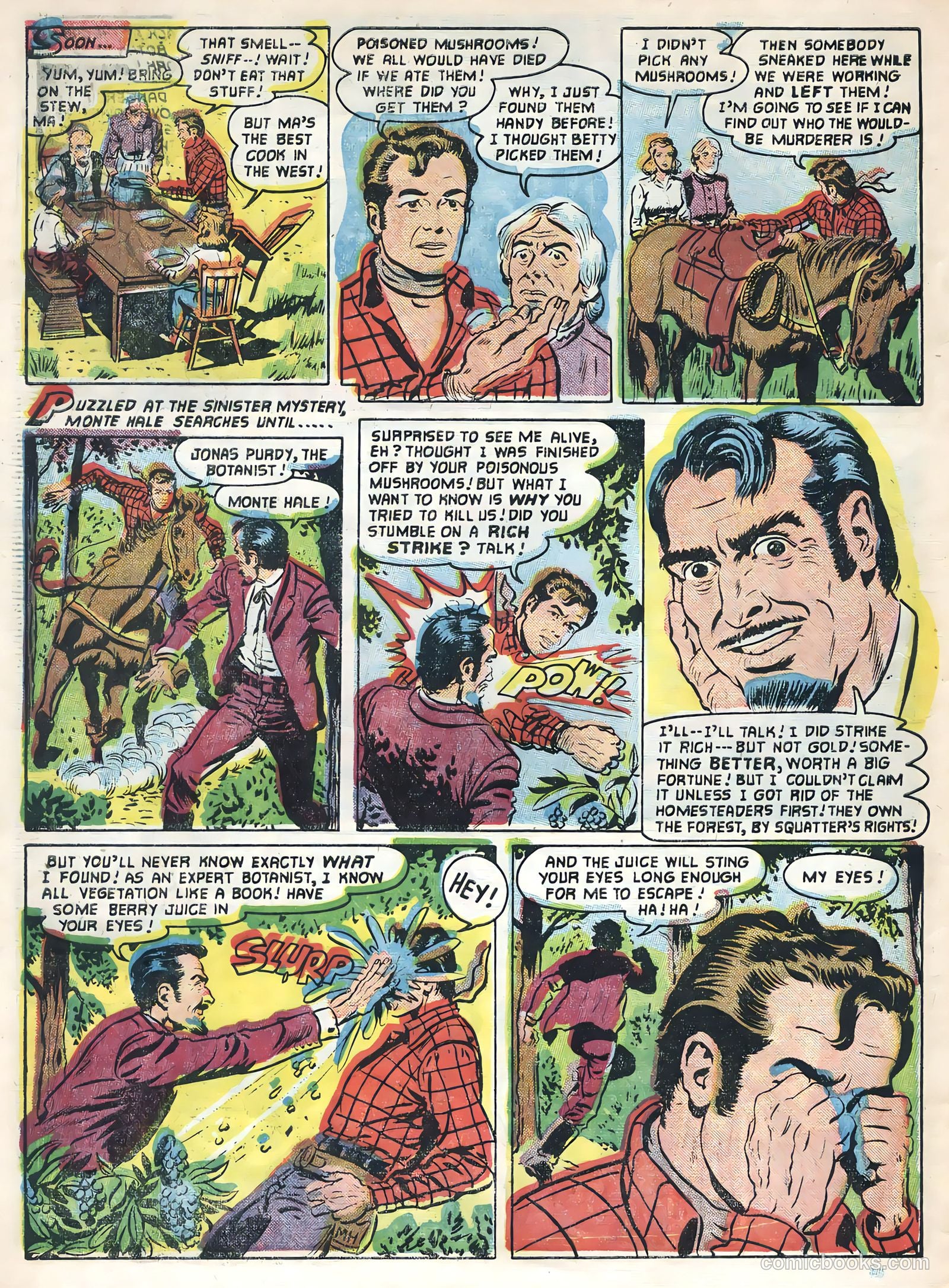 Monte Hale Western #85 (1955) — page 6 of 36