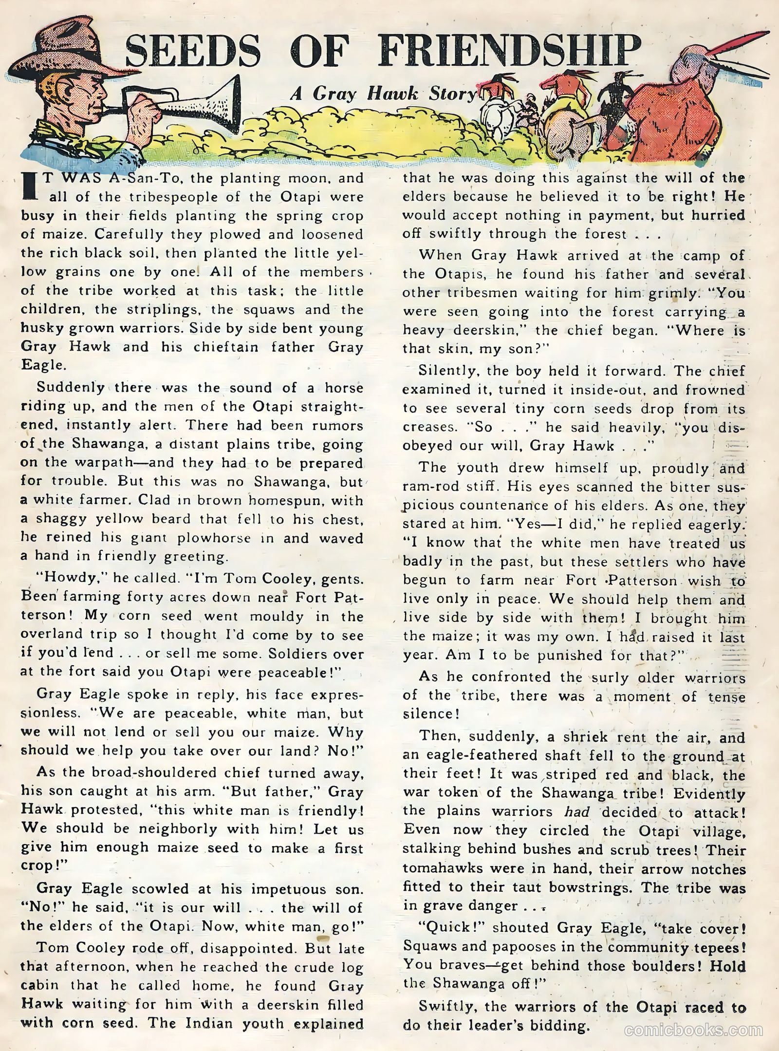 Monte Hale Western #85 (1955) — page 11 of 36