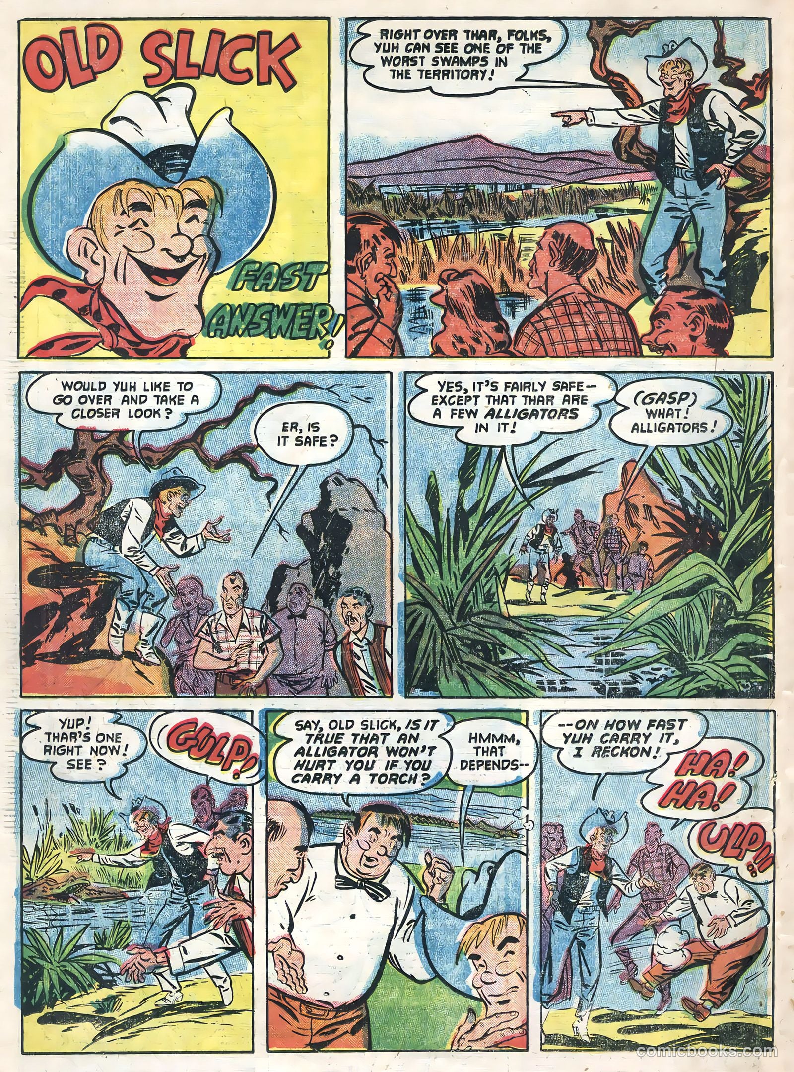 Monte Hale Western #85 (1955) — page 14 of 36