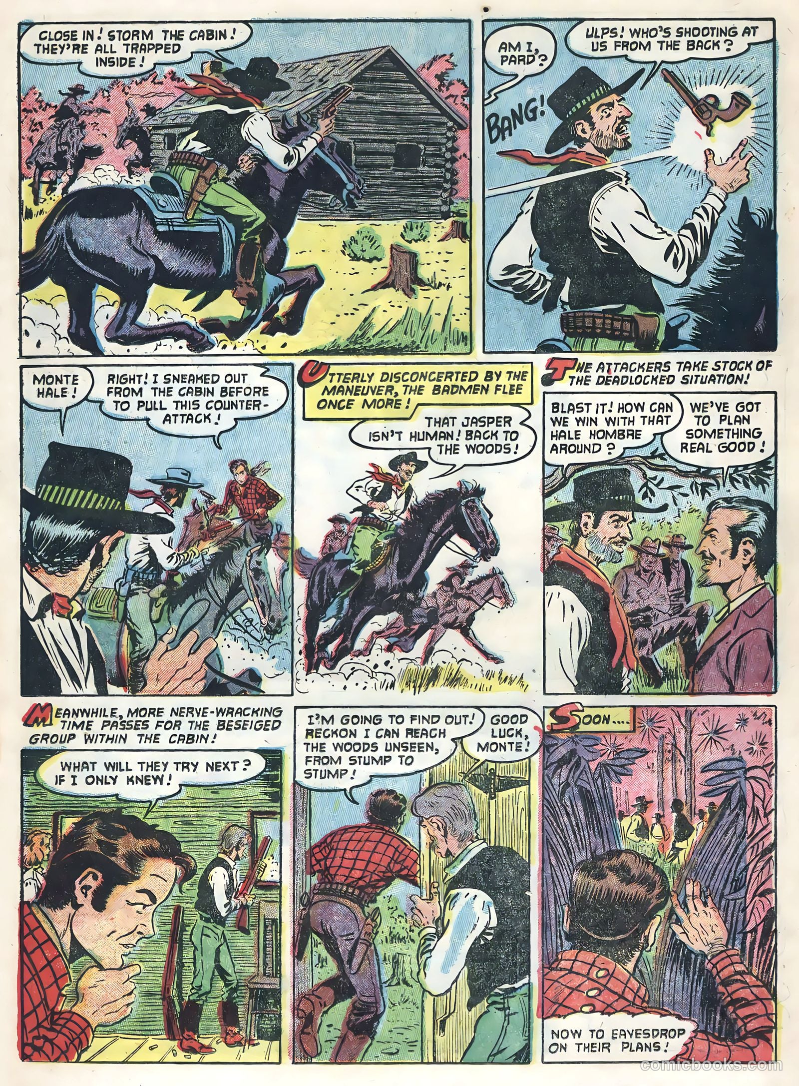 Monte Hale Western #85 (1955) — page 20 of 36