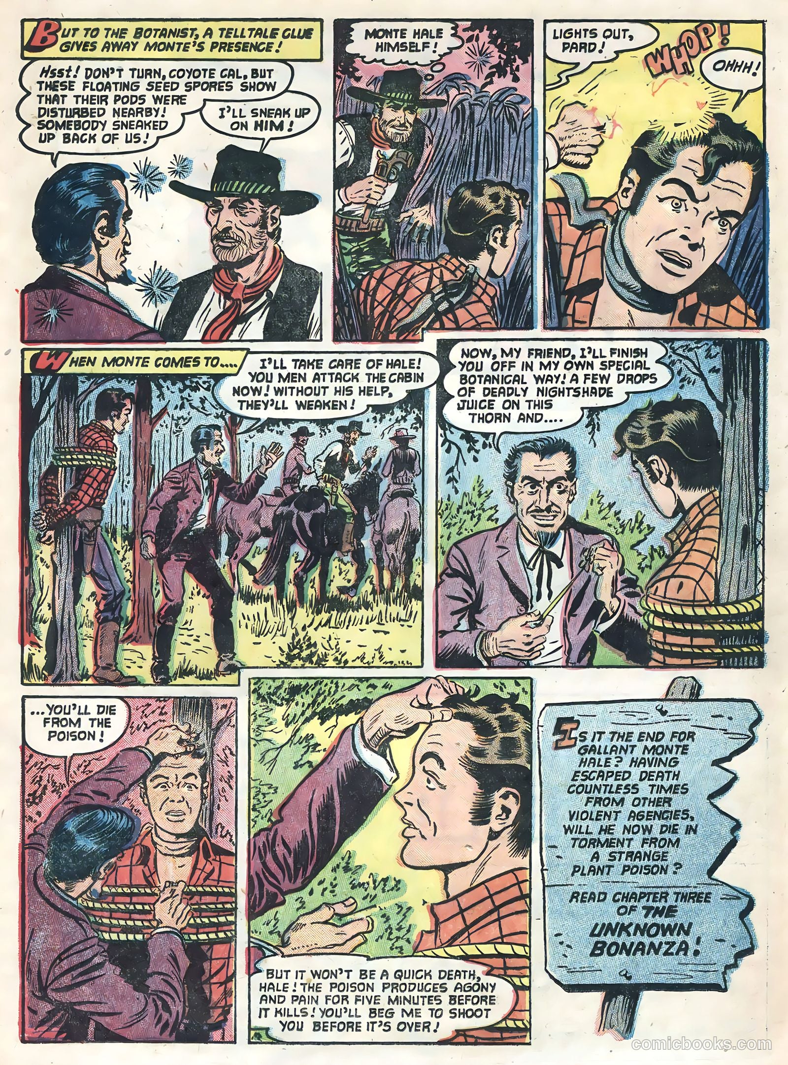 Monte Hale Western #85 (1955) — page 21 of 36