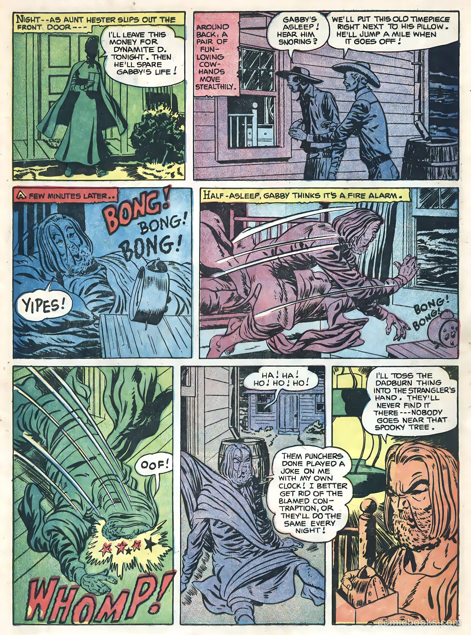 Monte Hale Western #85 (1955) — page 25 of 36