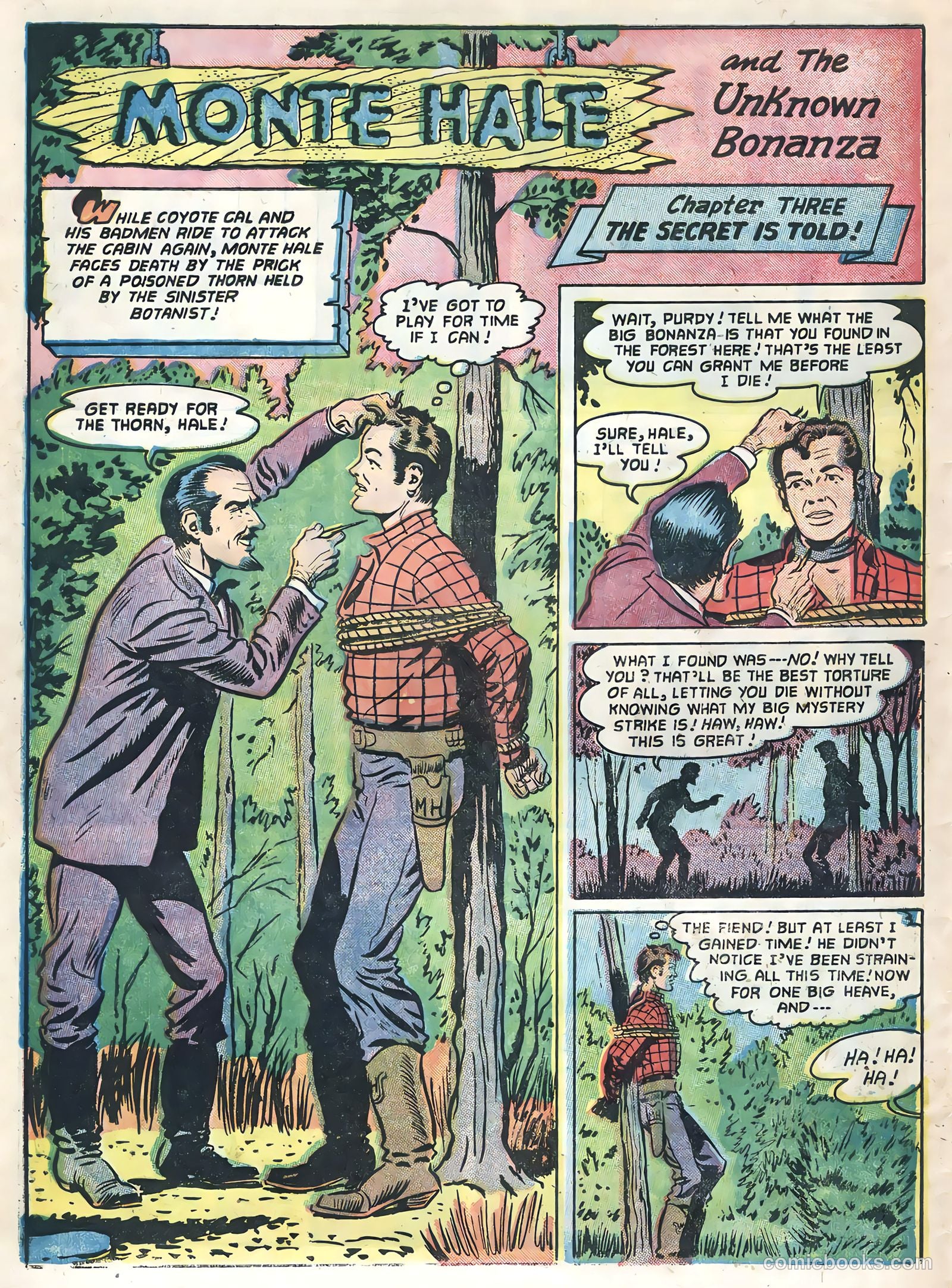 Monte Hale Western #85 (1955) — page 28 of 36