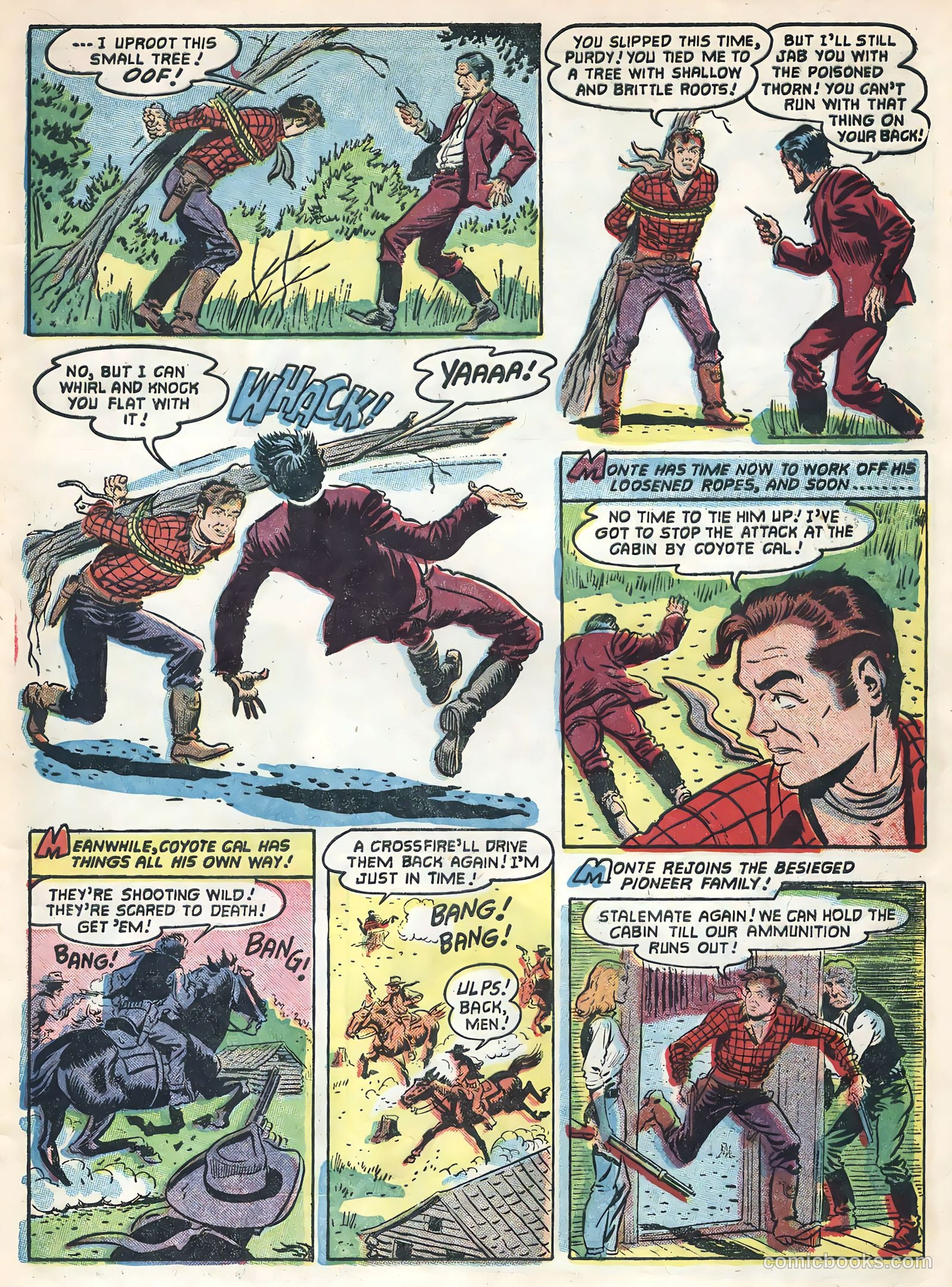Monte Hale Western #85 (1955) — page 29 of 36
