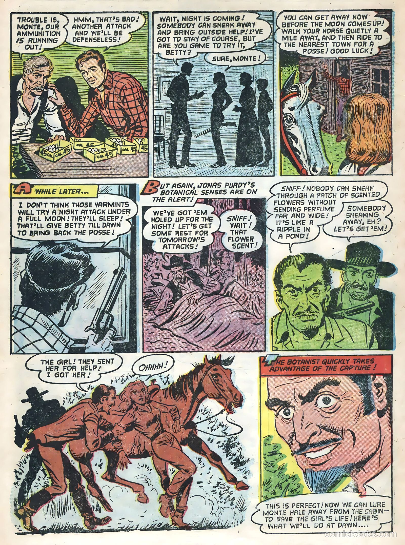 Monte Hale Western #85 (1955) — page 30 of 36