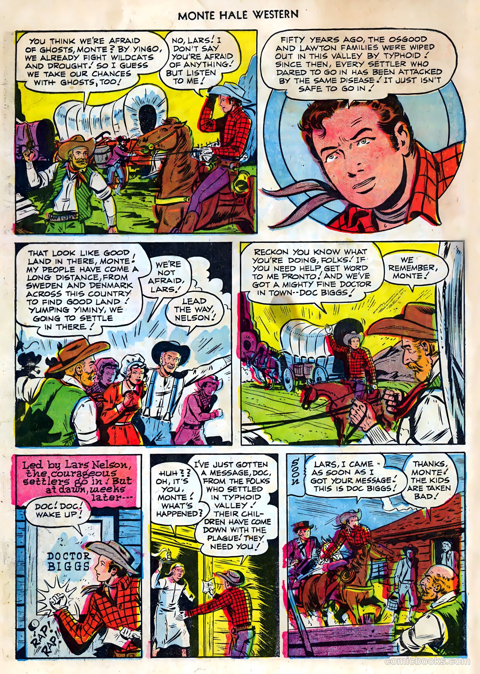 Monte Hale Western #86 (1955) — page 4 of 36