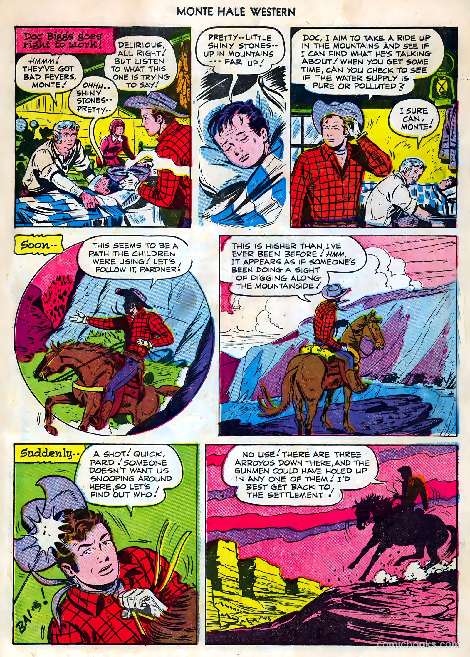 Monte Hale Western #86 (1955) — page 5 of 36