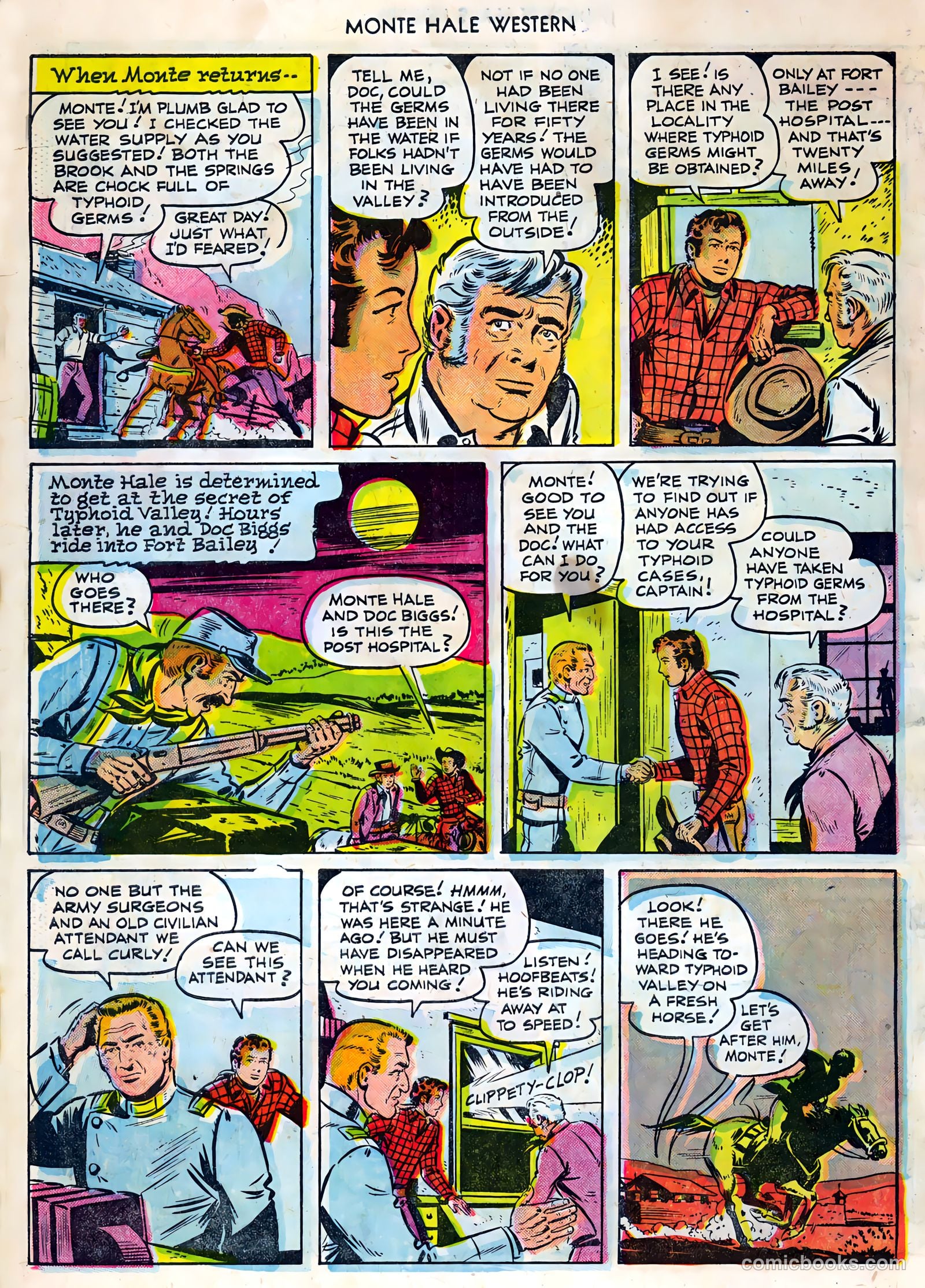 Monte Hale Western #86 (1955) — page 6 of 36