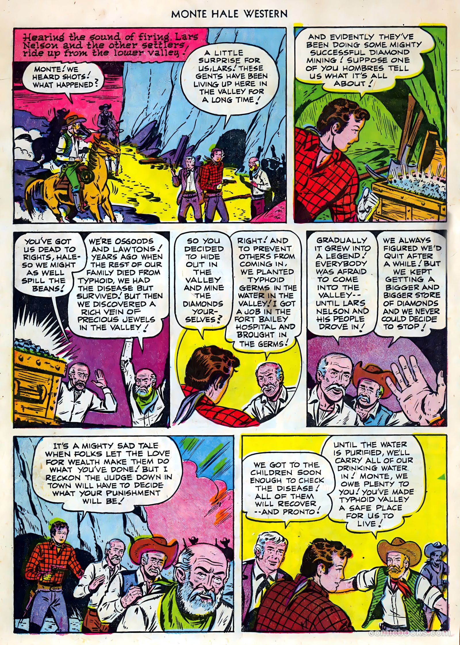 Monte Hale Western #86 (1955) — page 8 of 36