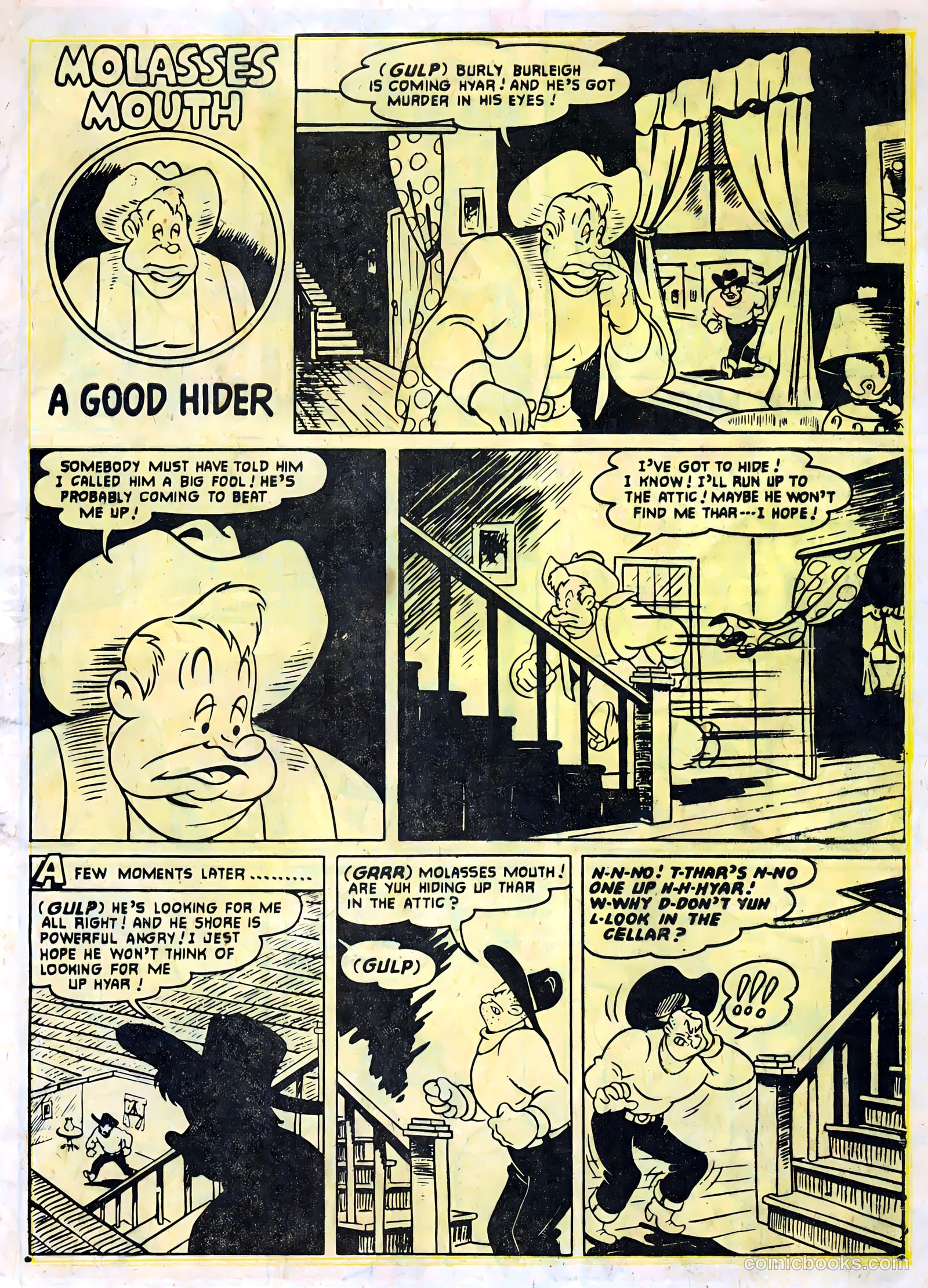 Monte Hale Western #86 (1955) — page 9 of 36