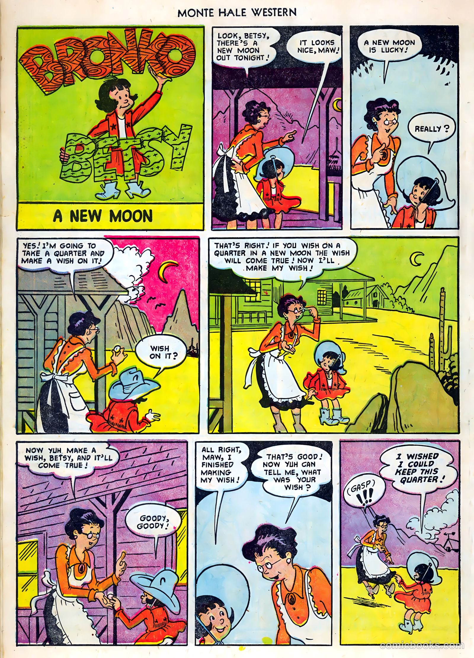 Monte Hale Western #86 (1955) — page 10 of 36
