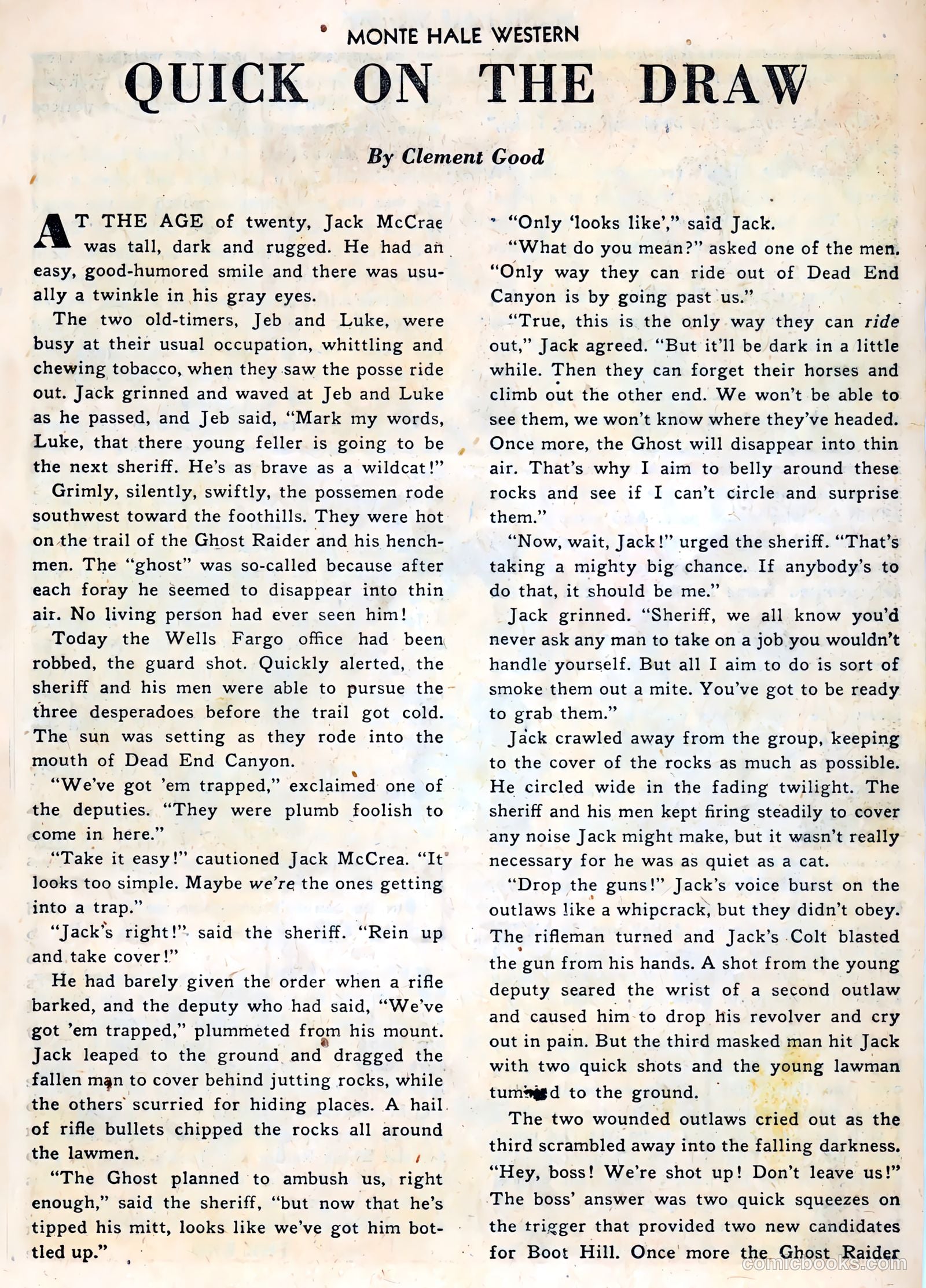 Monte Hale Western #86 (1955) — page 11 of 36
