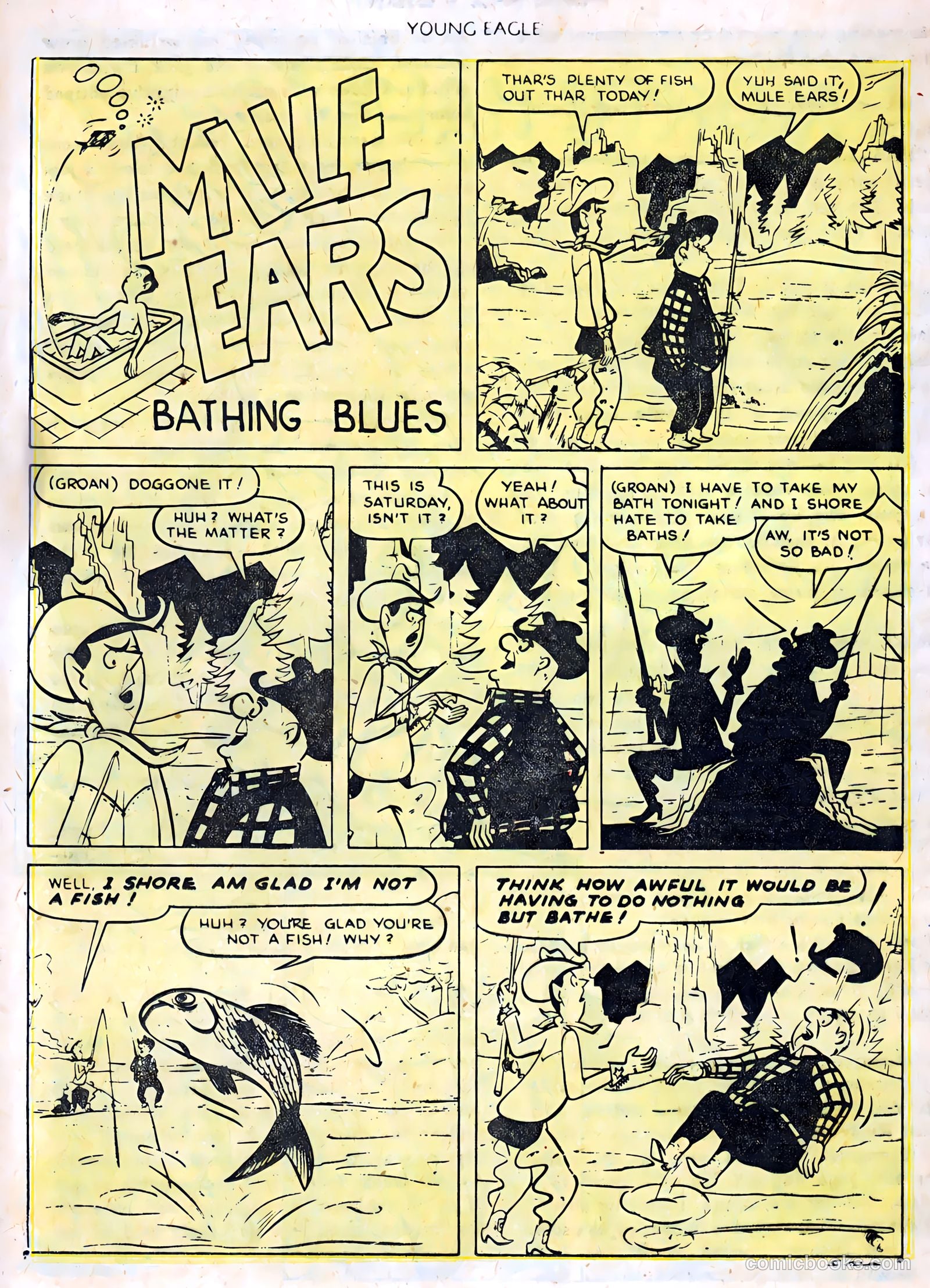 Monte Hale Western #86 (1955) — page 13 of 36
