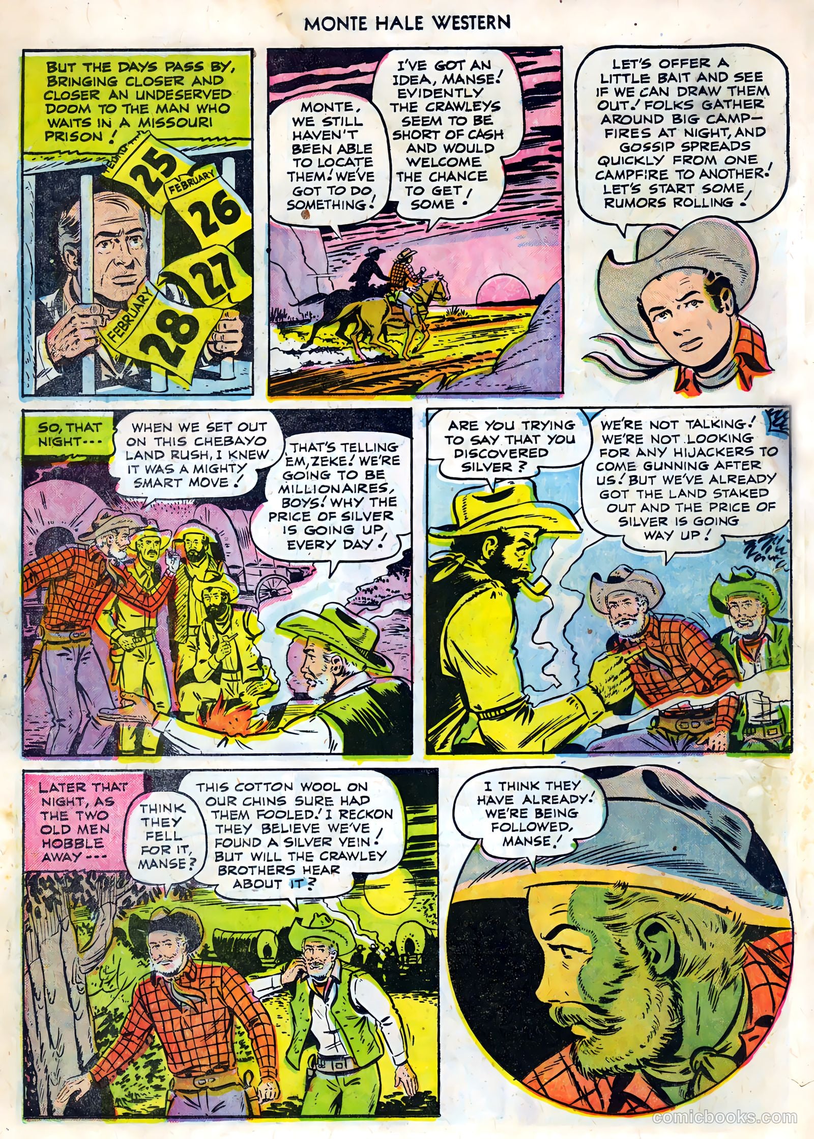 Monte Hale Western #86 (1955) — page 18 of 36
