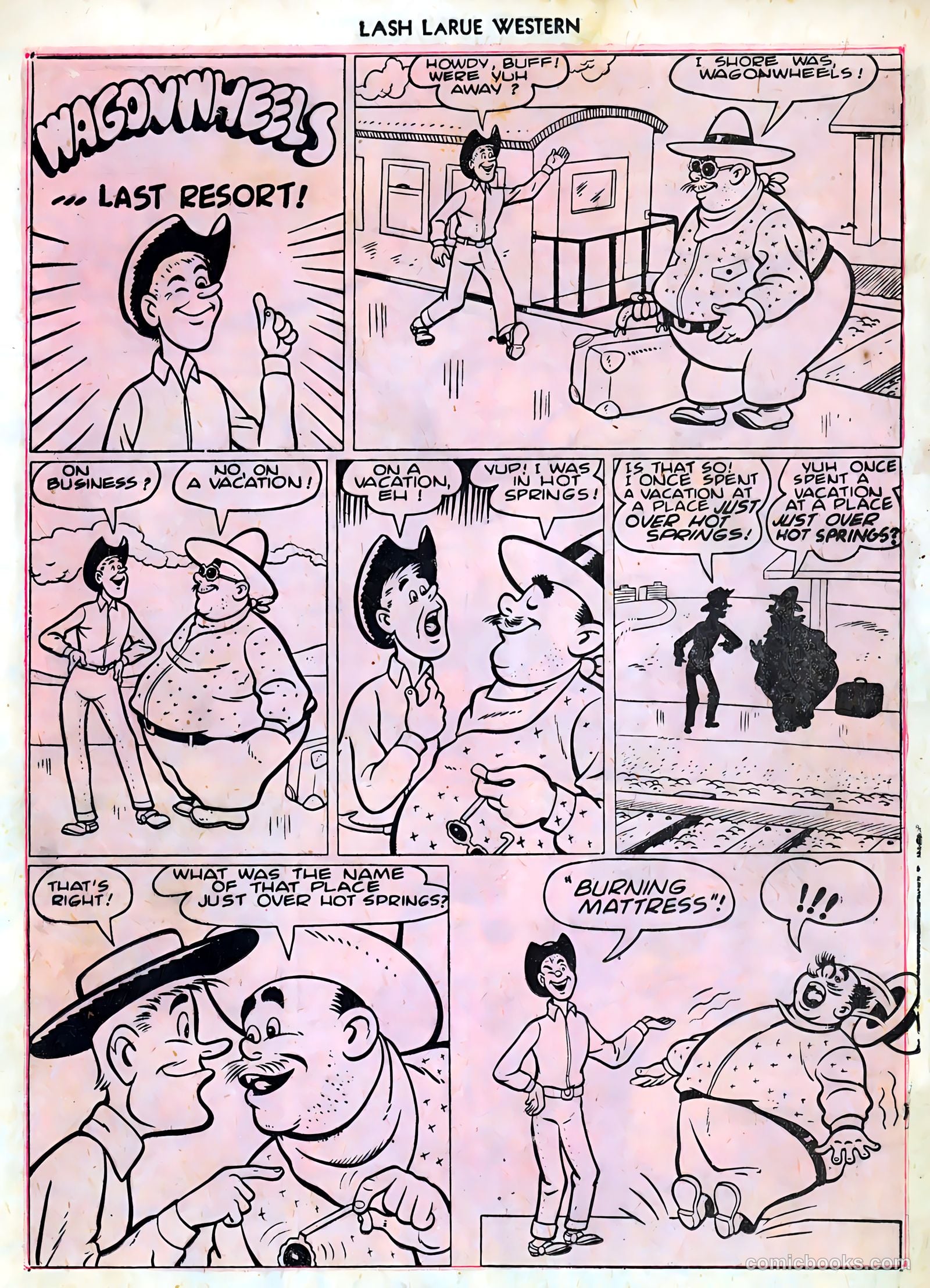 Monte Hale Western #86 (1955) — page 21 of 36