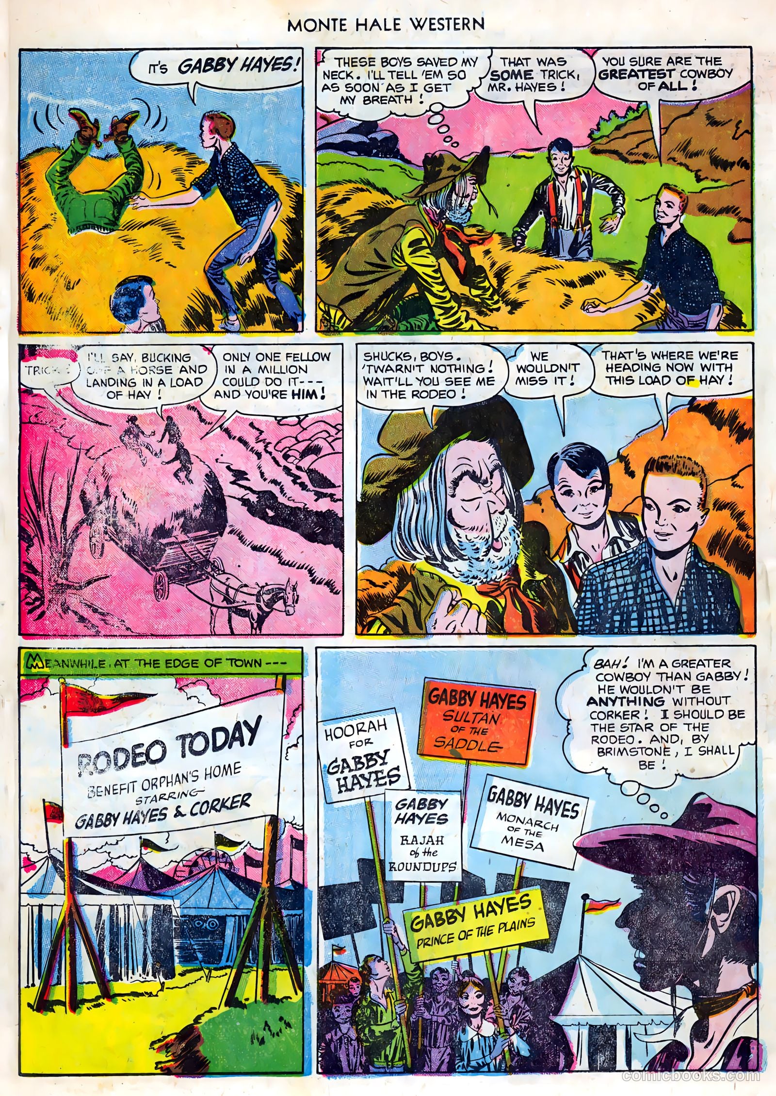 Monte Hale Western #86 (1955) — page 24 of 36