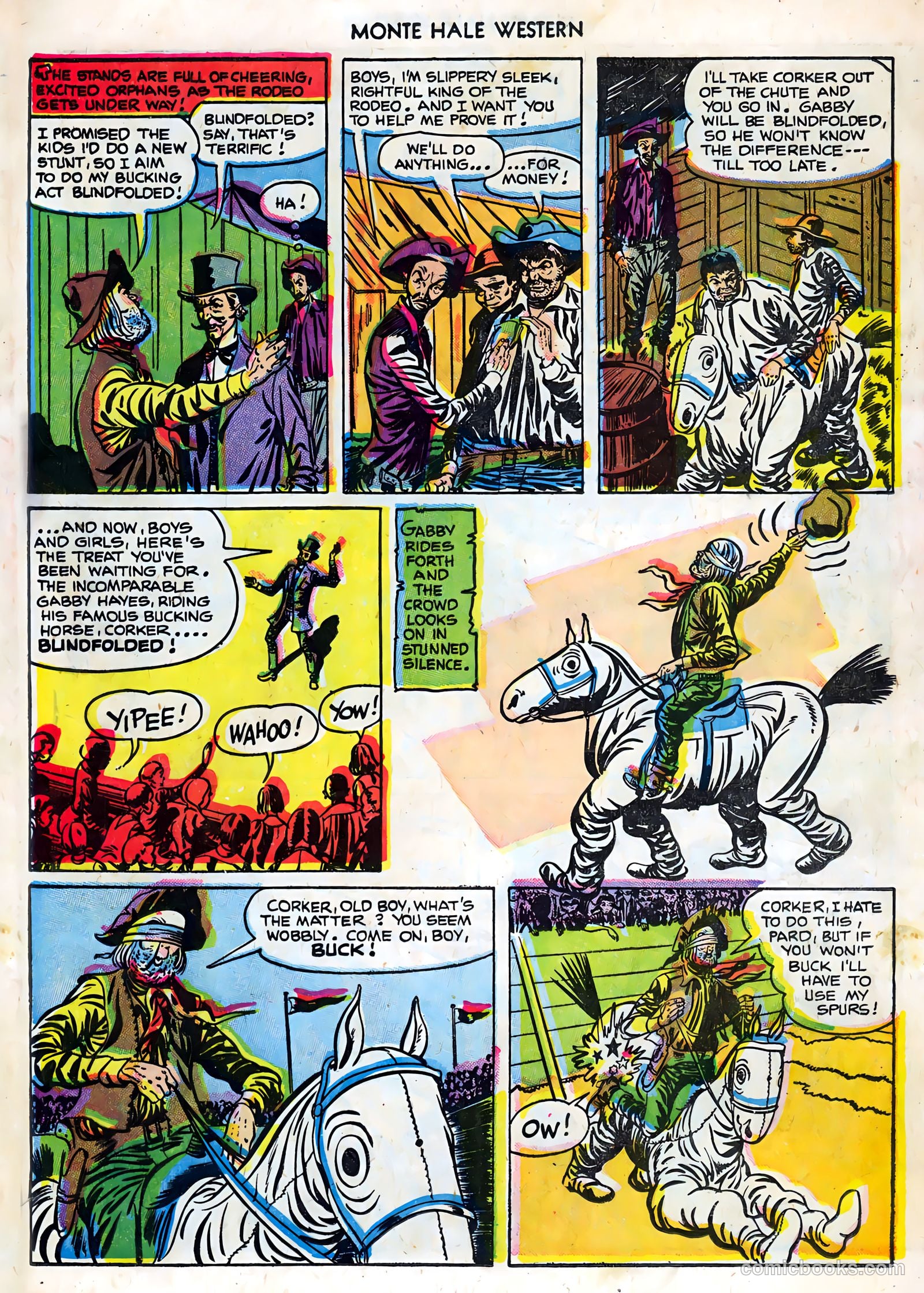 Monte Hale Western #86 (1955) — page 25 of 36