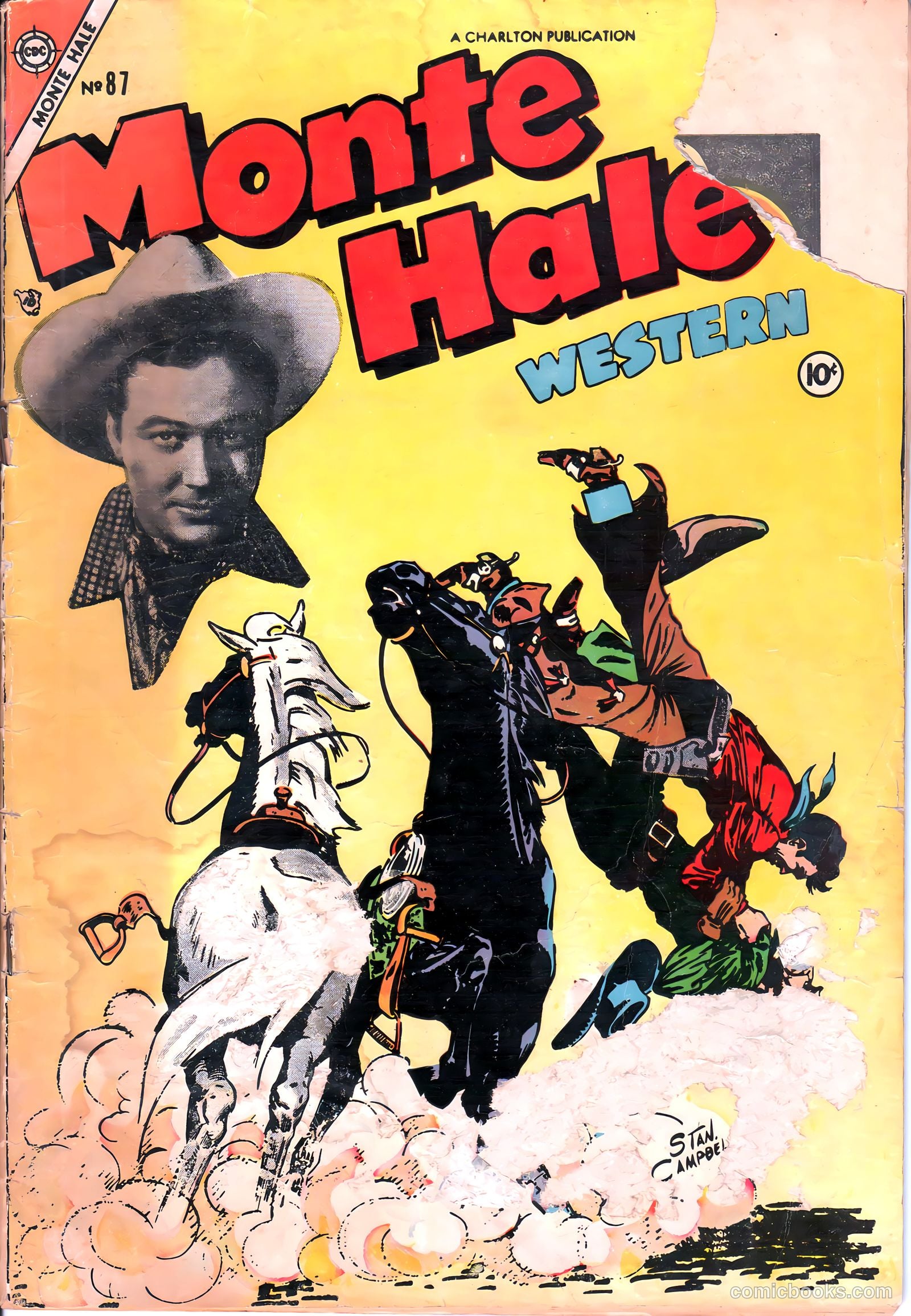 Monte Hale Western #87 (1955) — page 2 of 37