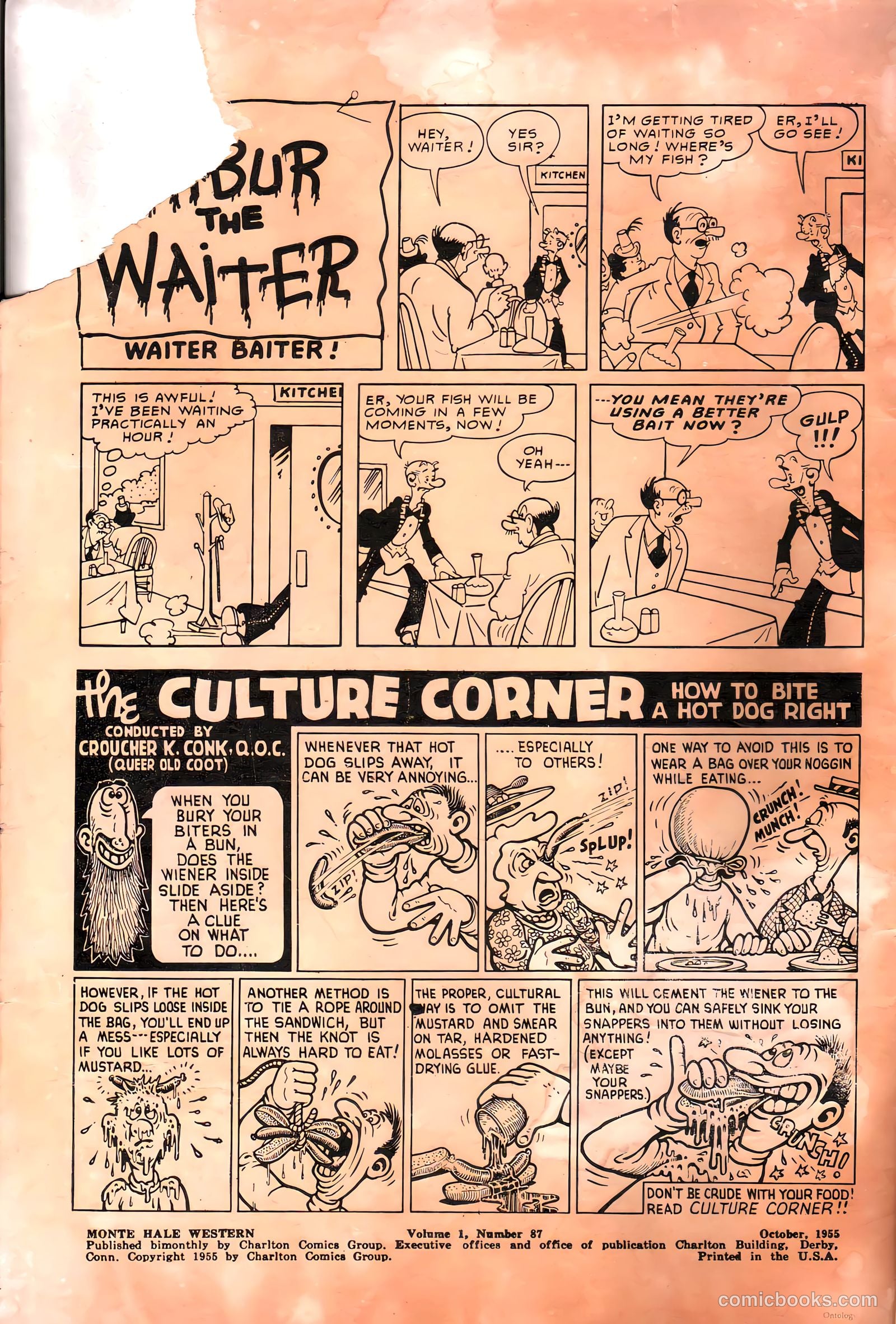 Monte Hale Western #87 (1955) — page 3 of 37