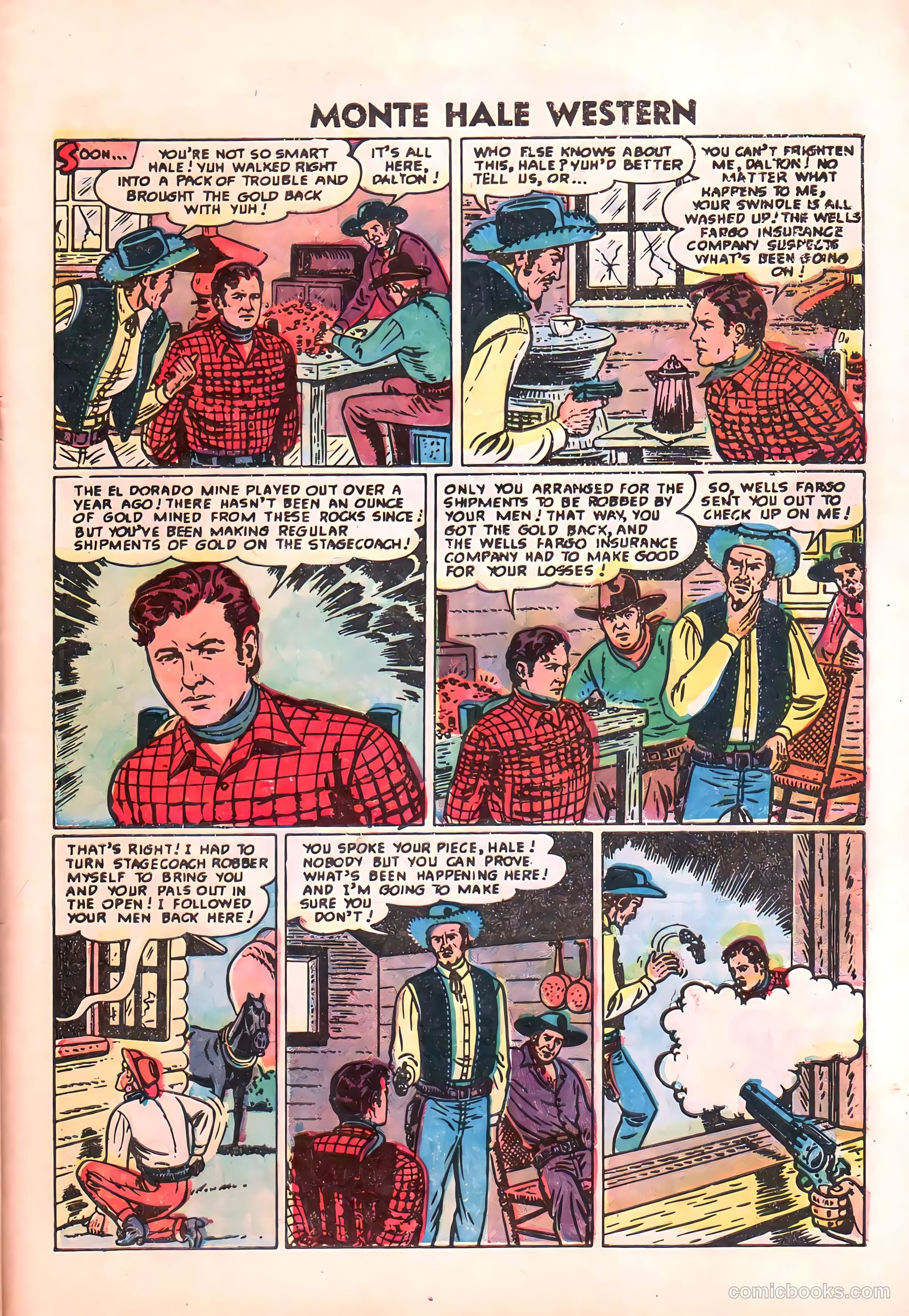 Monte Hale Western #87 (1955) — page 28 of 37