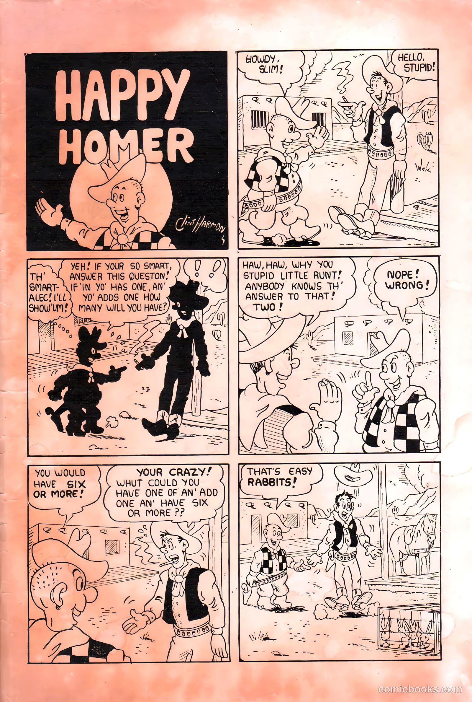 Monte Hale Western #87 (1955) — page 36 of 37