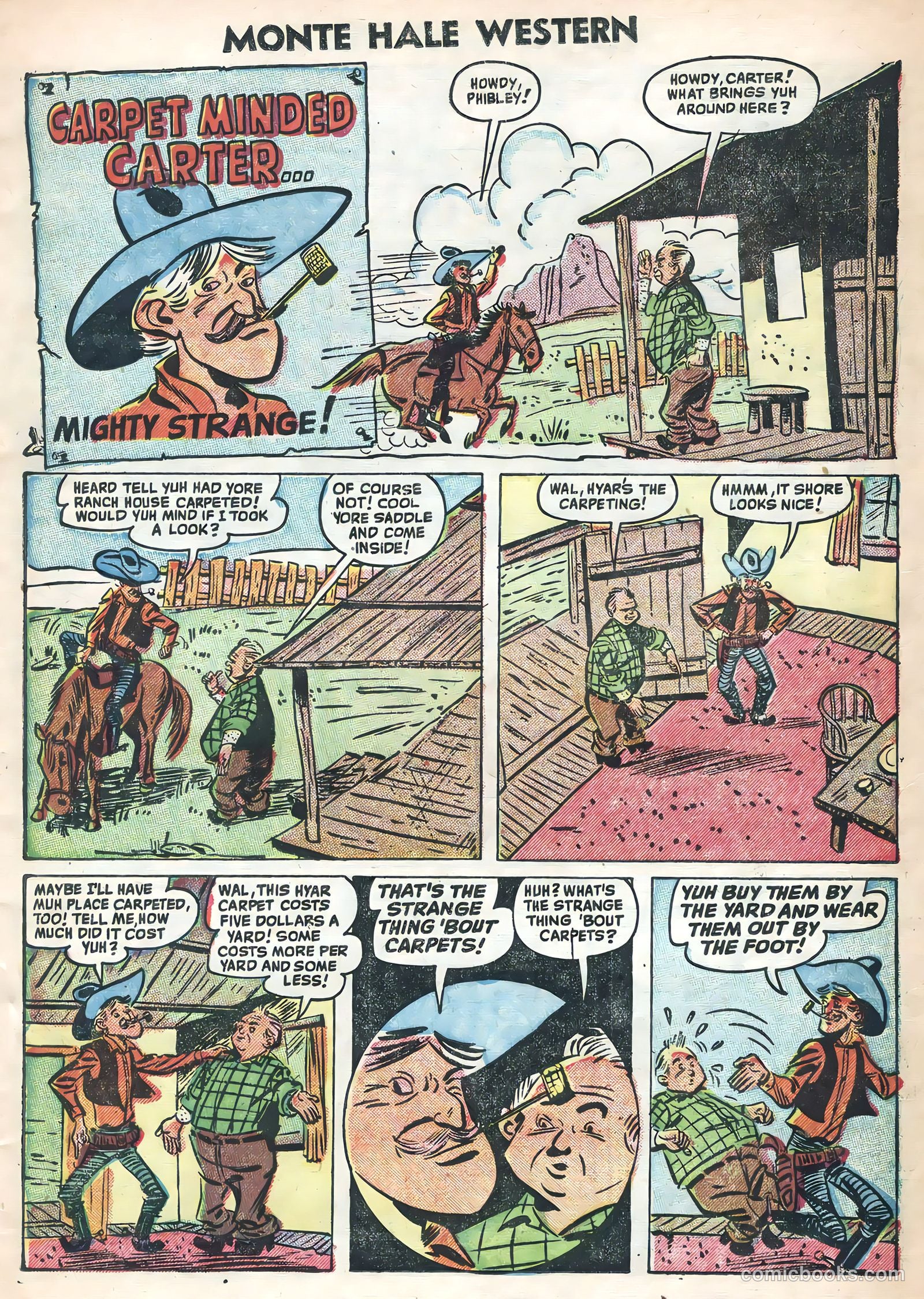 Monte Hale Western #88 (1956) — page 11 of 36