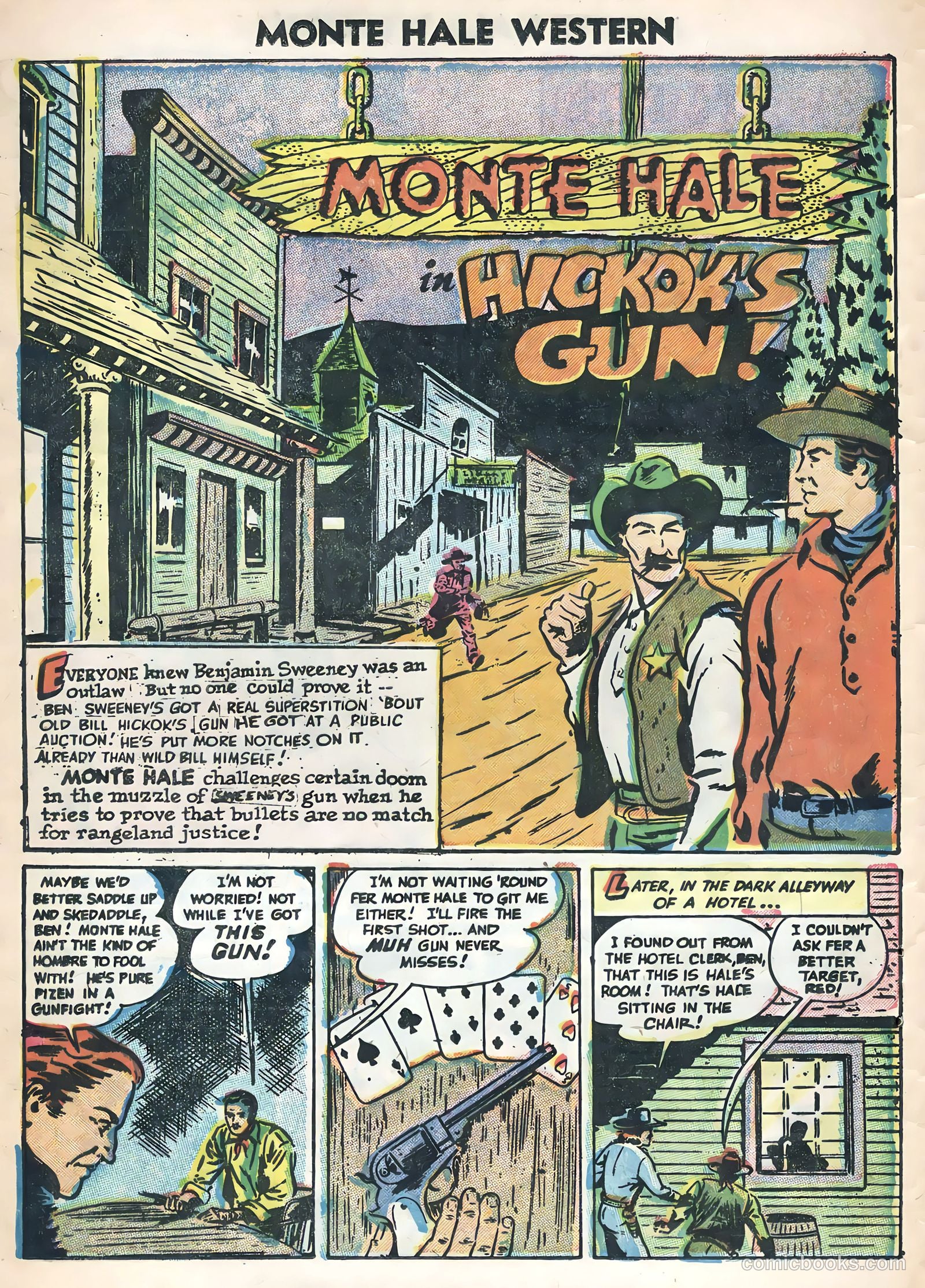 Monte Hale Western #88 (1956) — page 12 of 36