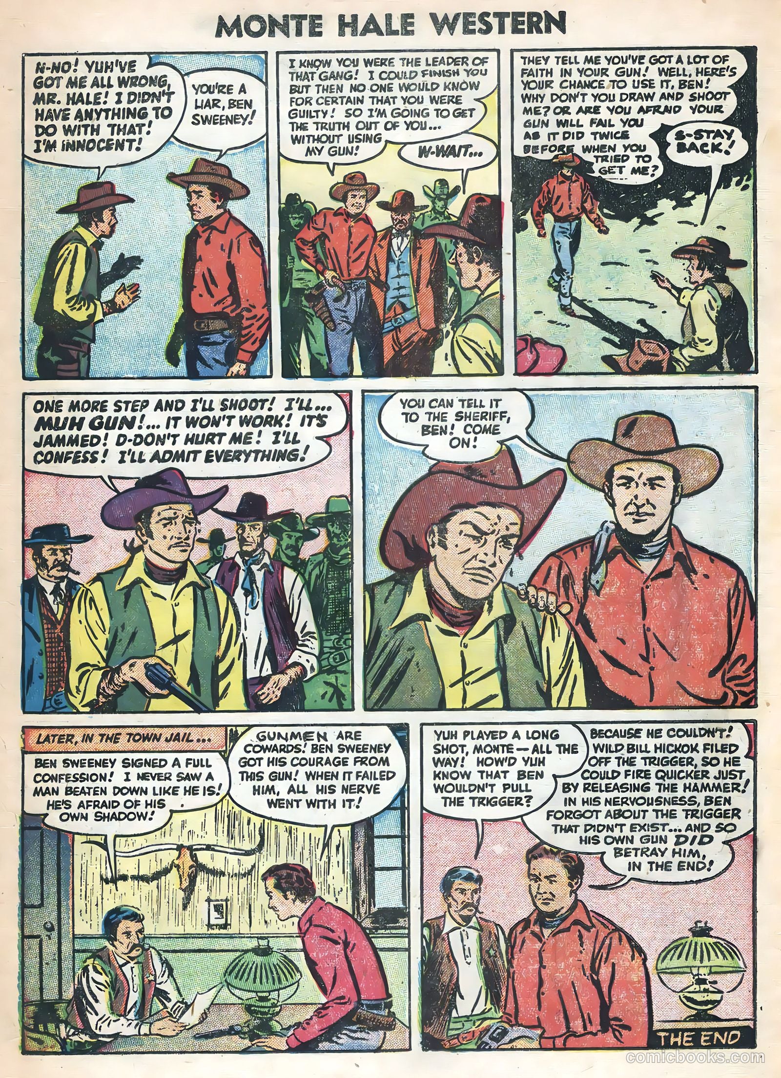 Monte Hale Western #88 (1956) — page 18 of 36