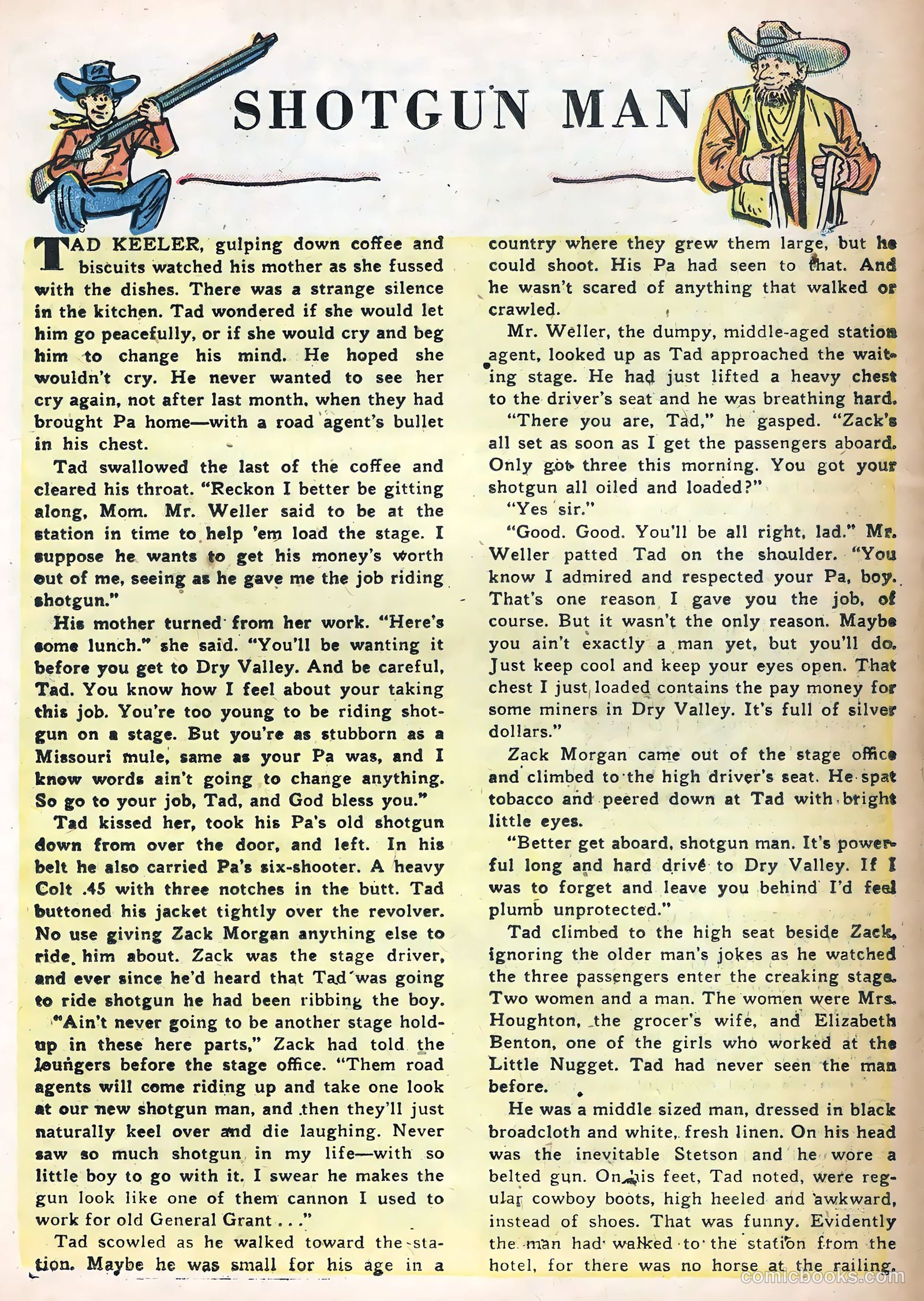 Monte Hale Western #88 (1956) — page 21 of 36