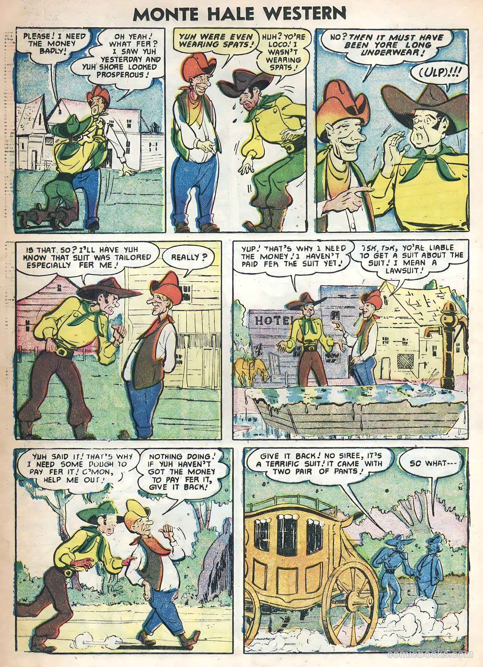Monte Hale Western #88 (1956) — page 24 of 36