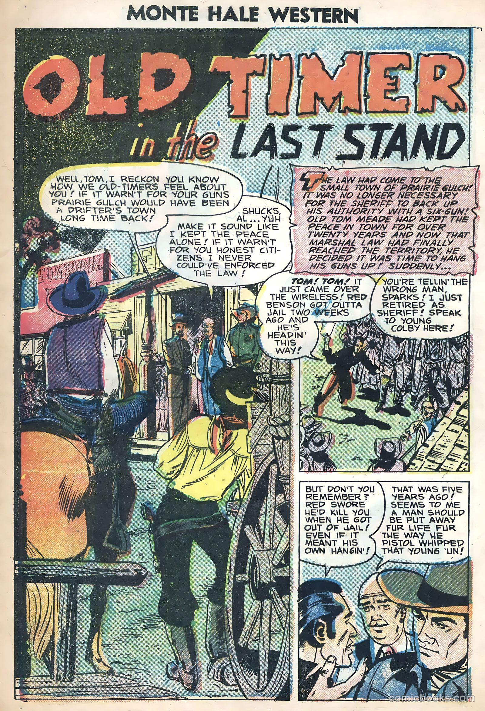 Monte Hale Western #88 (1956) — page 28 of 36