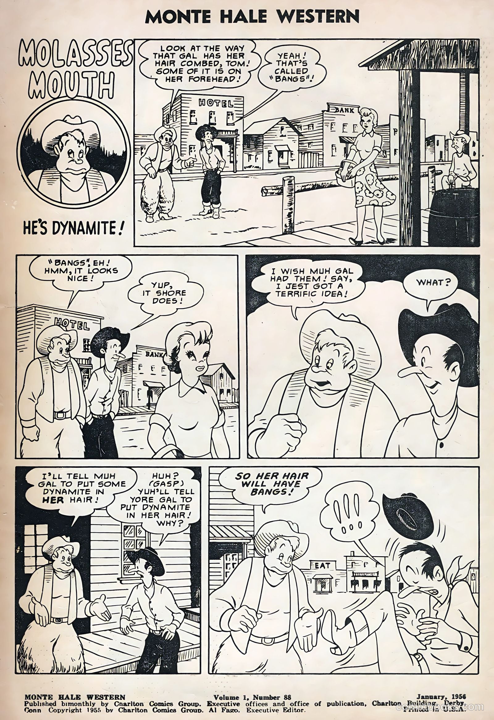 Monte Hale Western #88 (1956) — page 2 of 36