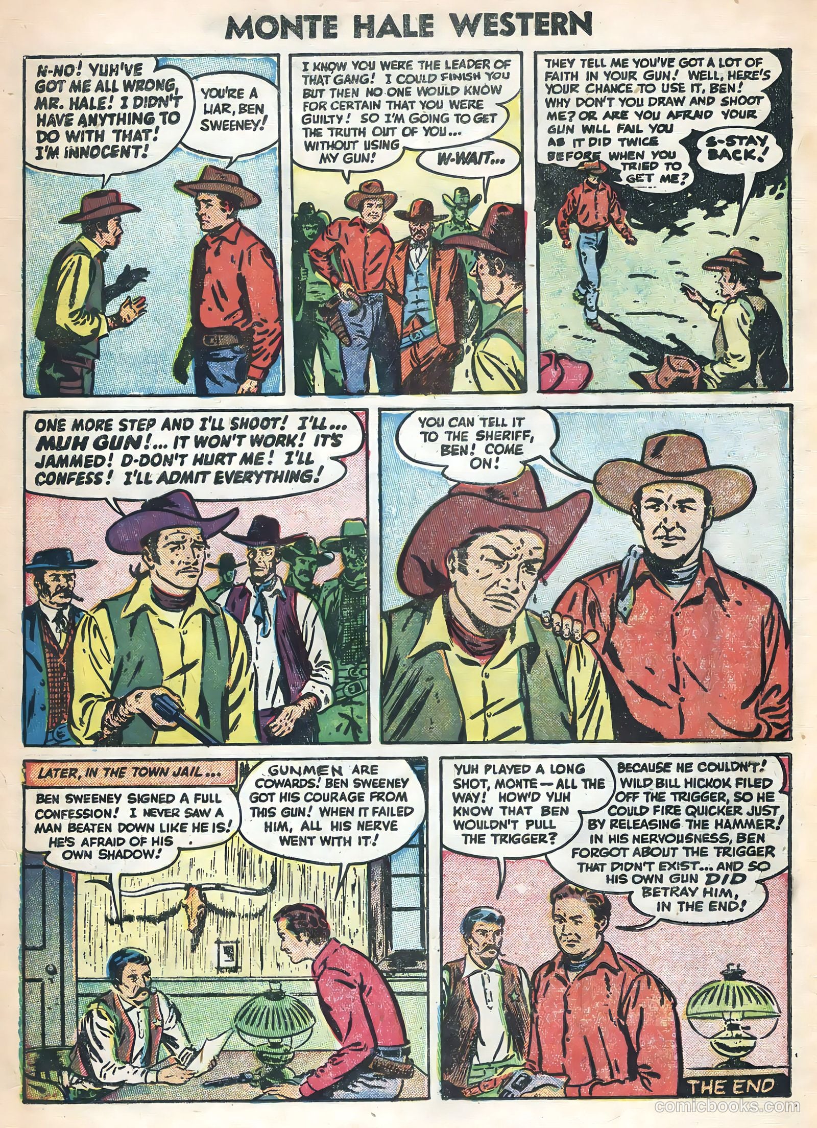 Monte Hale Western #88 (1956) — page 18 of 36