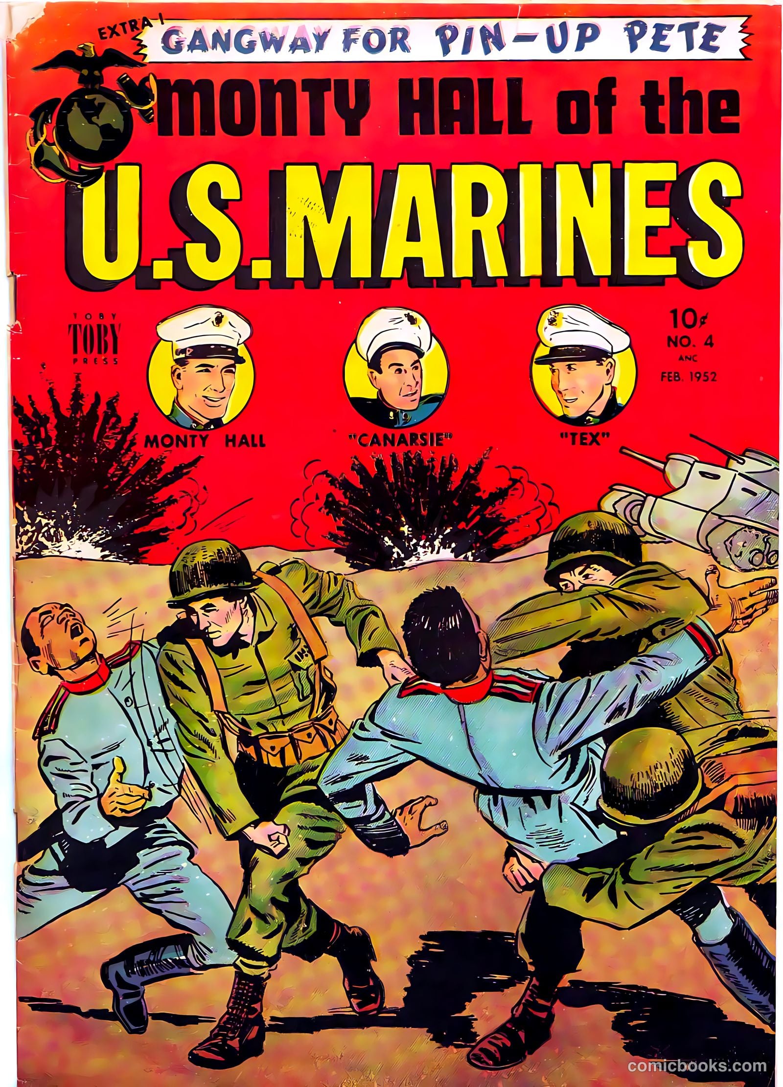 Monty Hall #4 cover