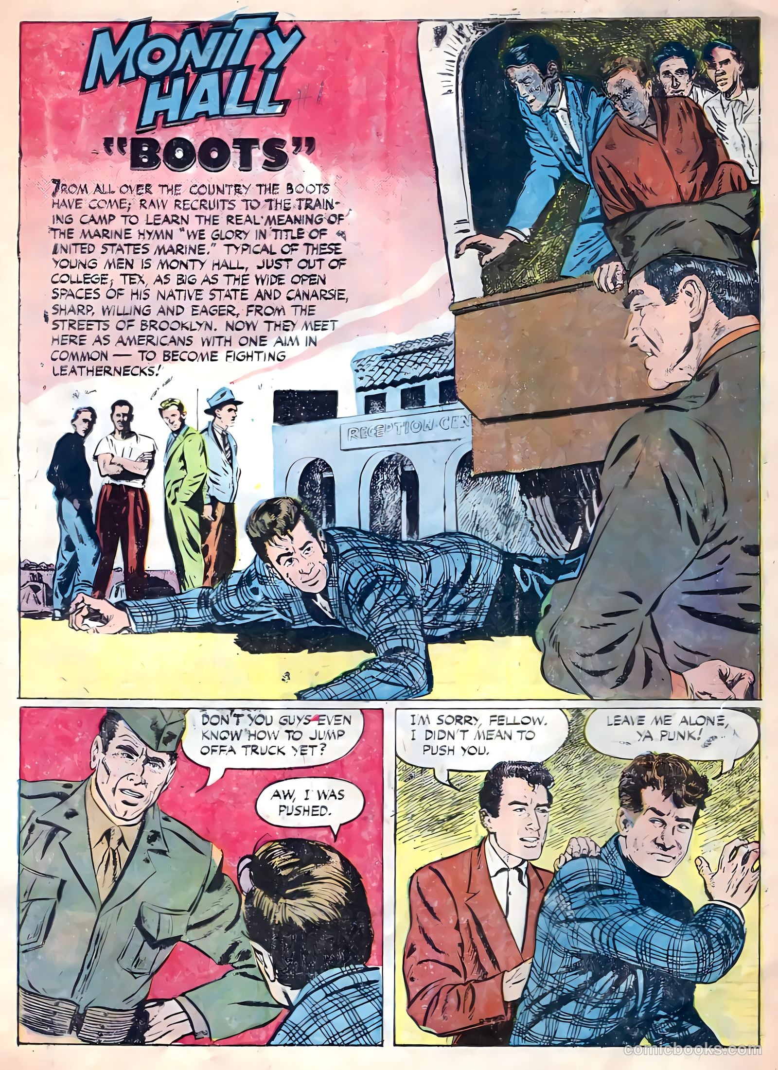 Monty Hall of the U.S. Marines #1 (1951) — page 3 of 36