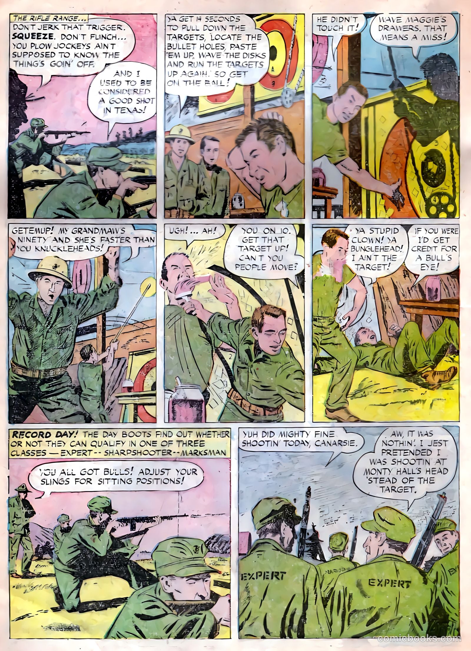 Monty Hall of the U.S. Marines #1 (1951) — page 8 of 36