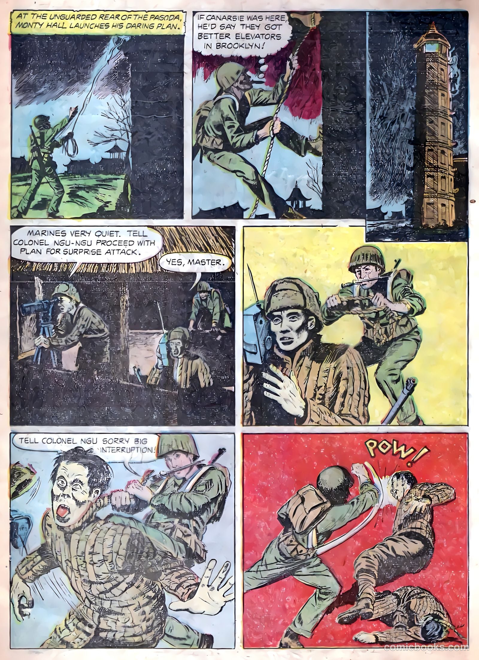 Monty Hall of the U.S. Marines #1 (1951) — page 16 of 36