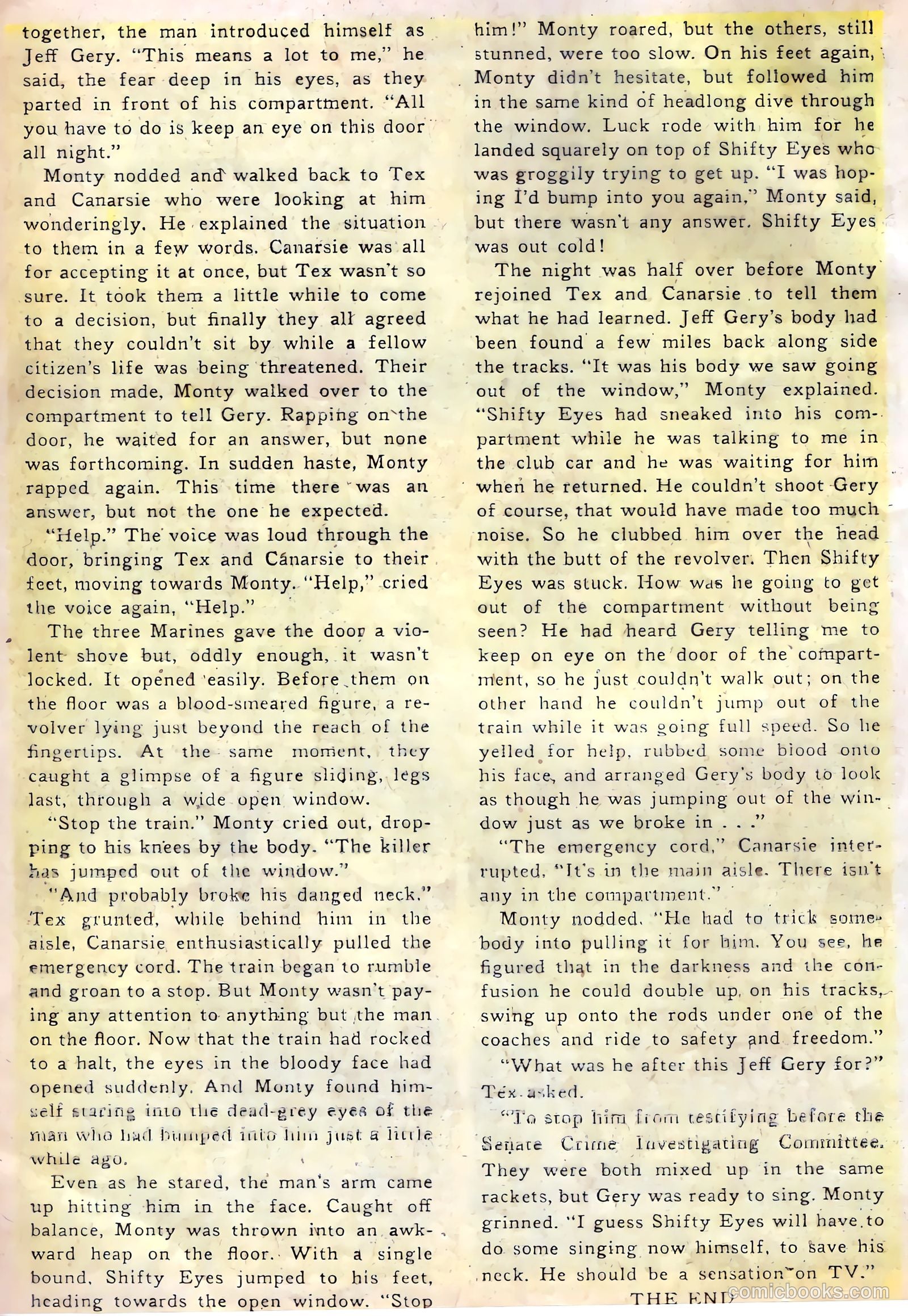 Monty Hall of the U.S. Marines #1 (1951) — page 20 of 36