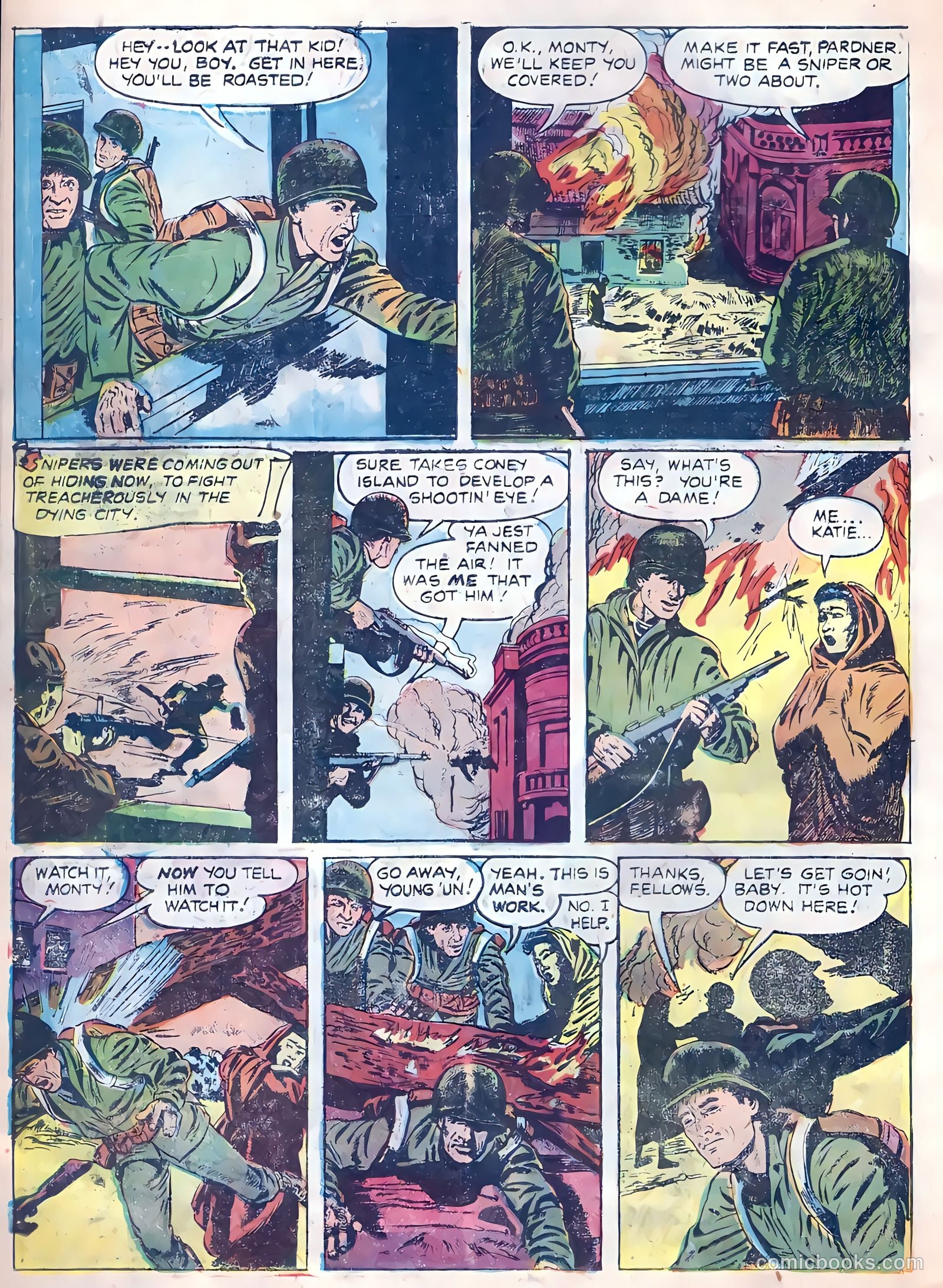 Monty Hall of the U.S. Marines #1 (1951) — page 22 of 36