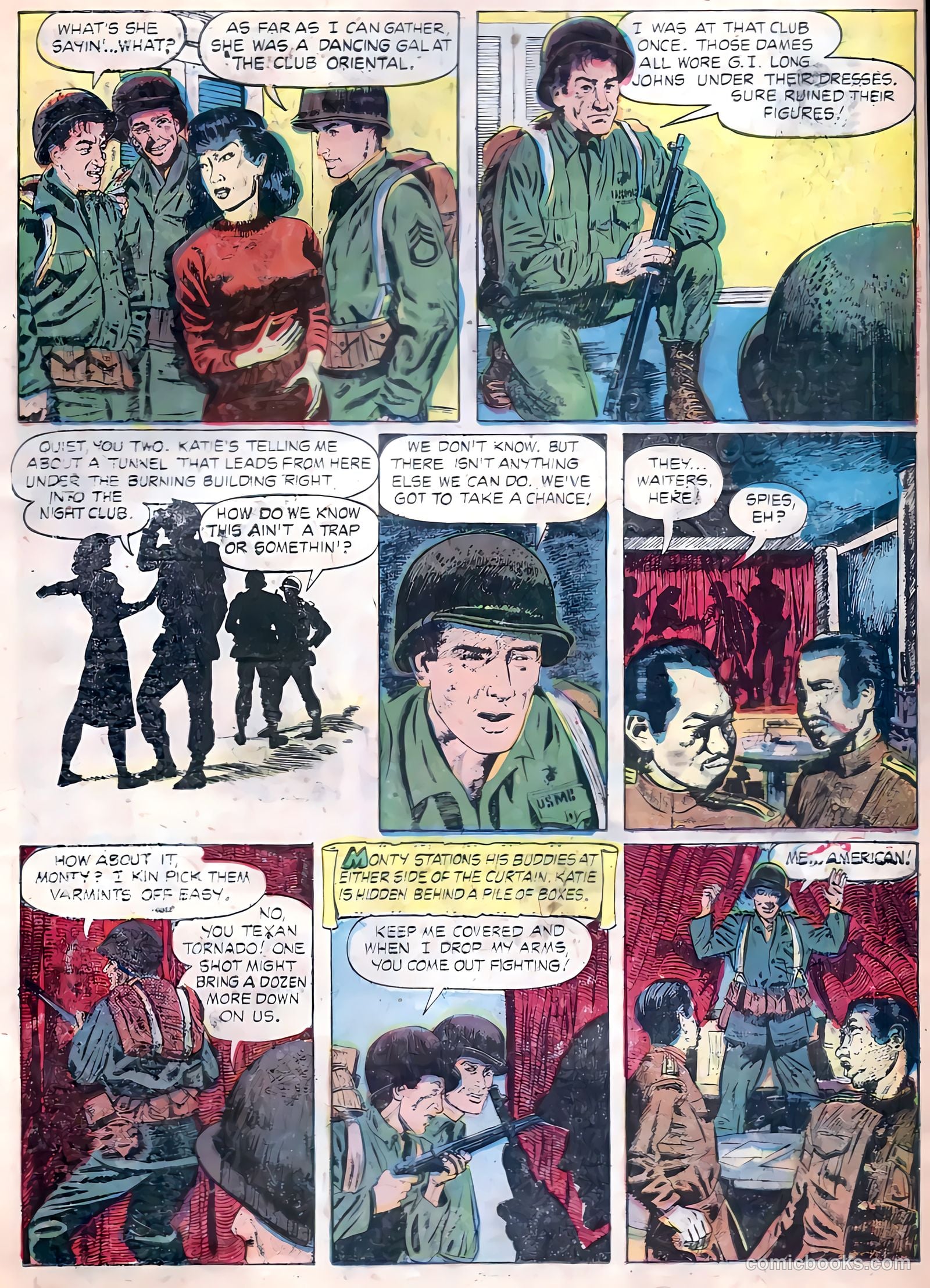 Monty Hall of the U.S. Marines #1 (1951) — page 23 of 36