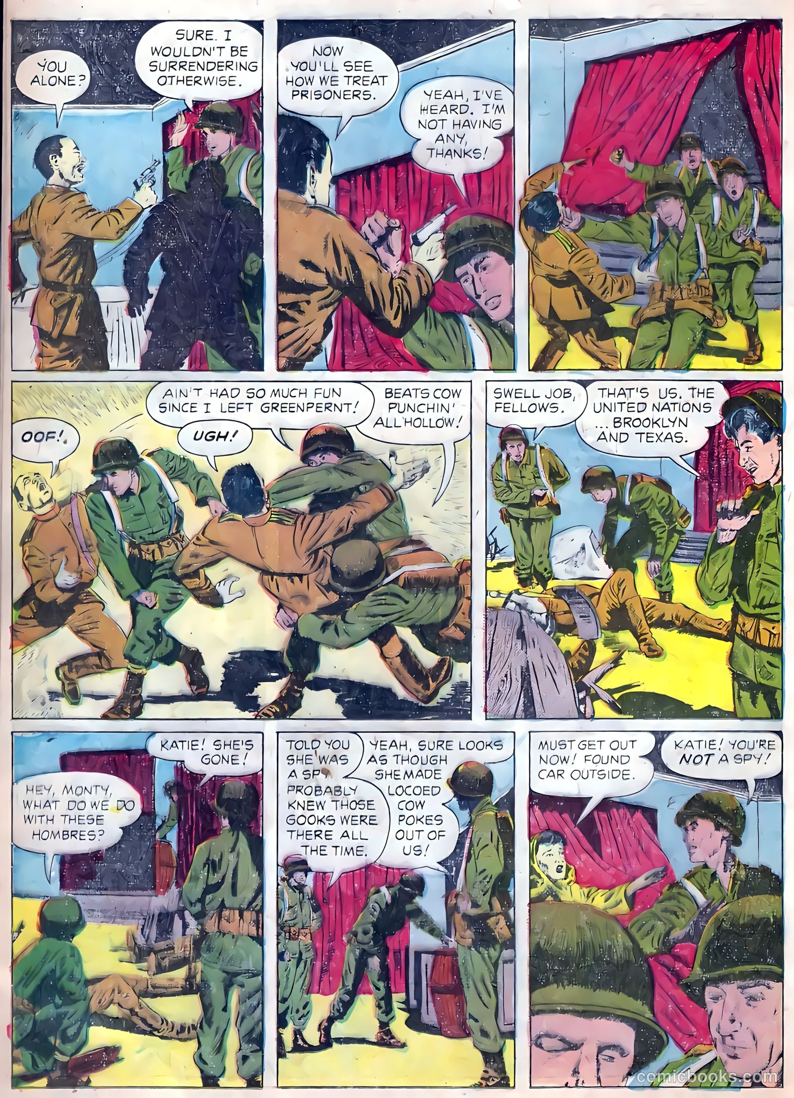 Monty Hall of the U.S. Marines #1 (1951) — page 24 of 36