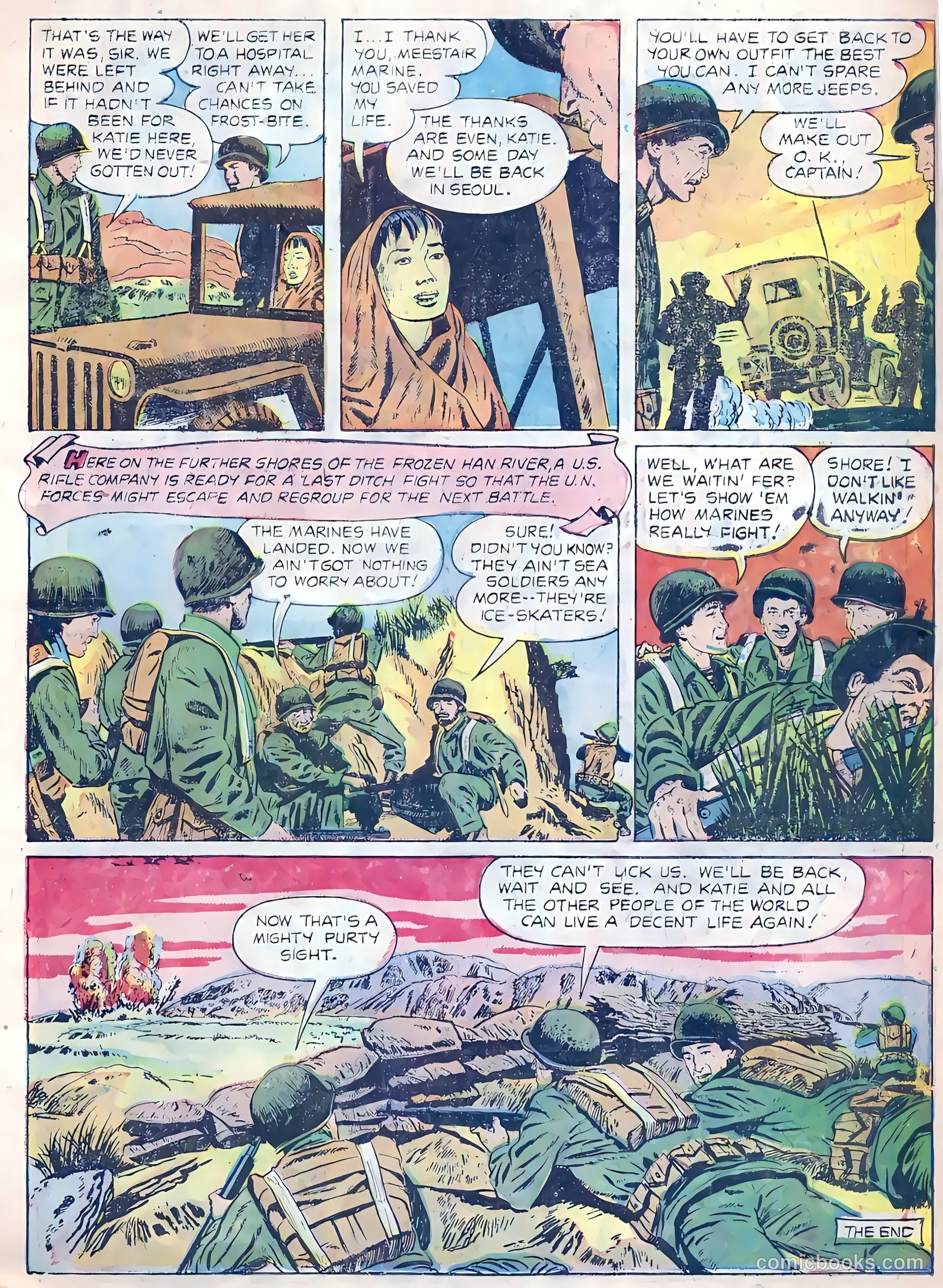 Monty Hall of the U.S. Marines #1 (1951) — page 27 of 36