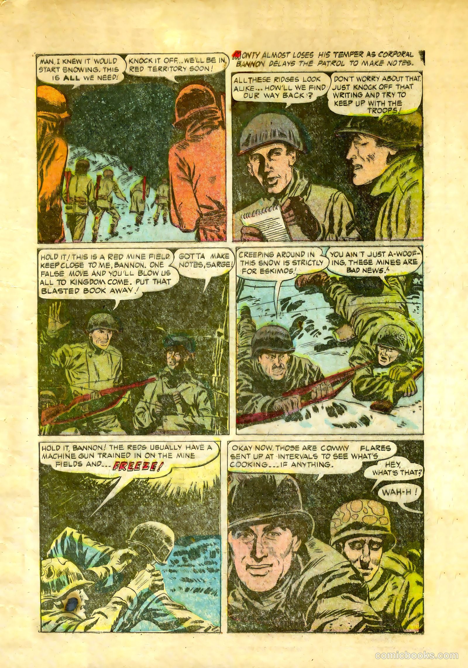 Monty Hall of the U.S. Marines #10 (1953) — page 5 of 36