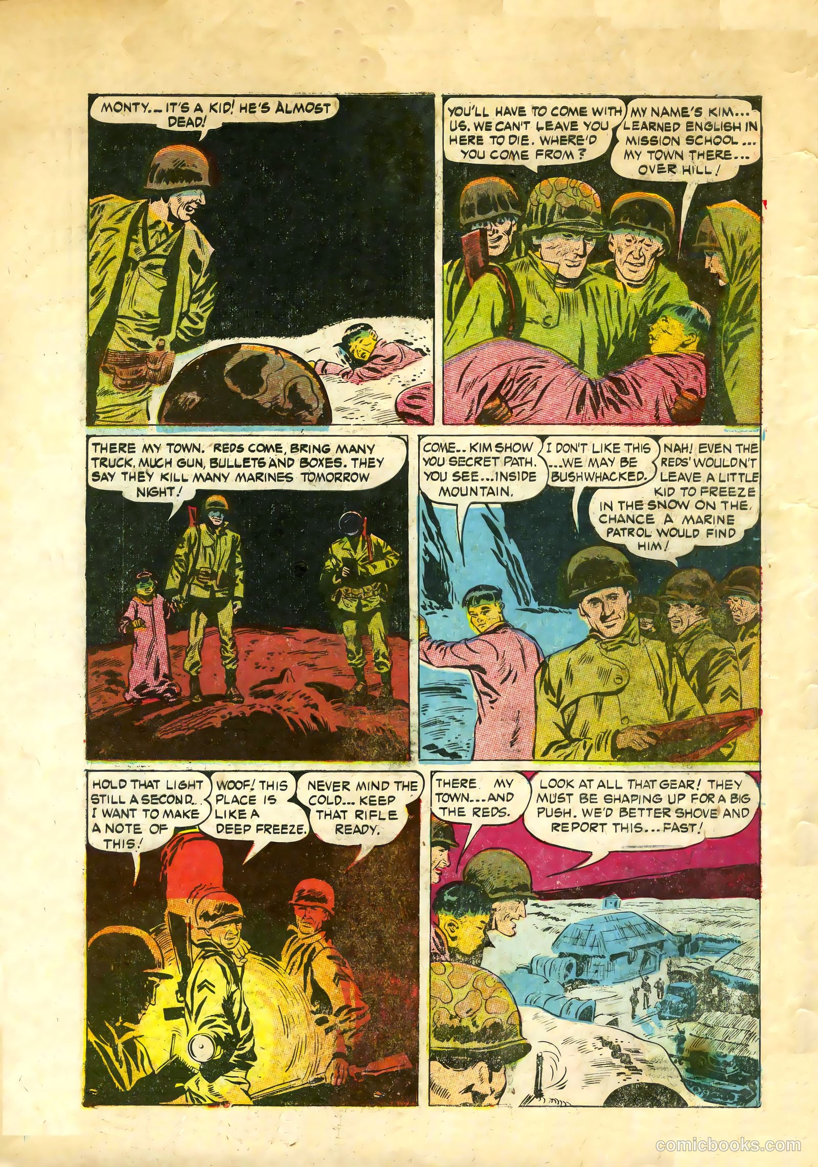 Monty Hall of the U.S. Marines #10 (1953) — page 6 of 36